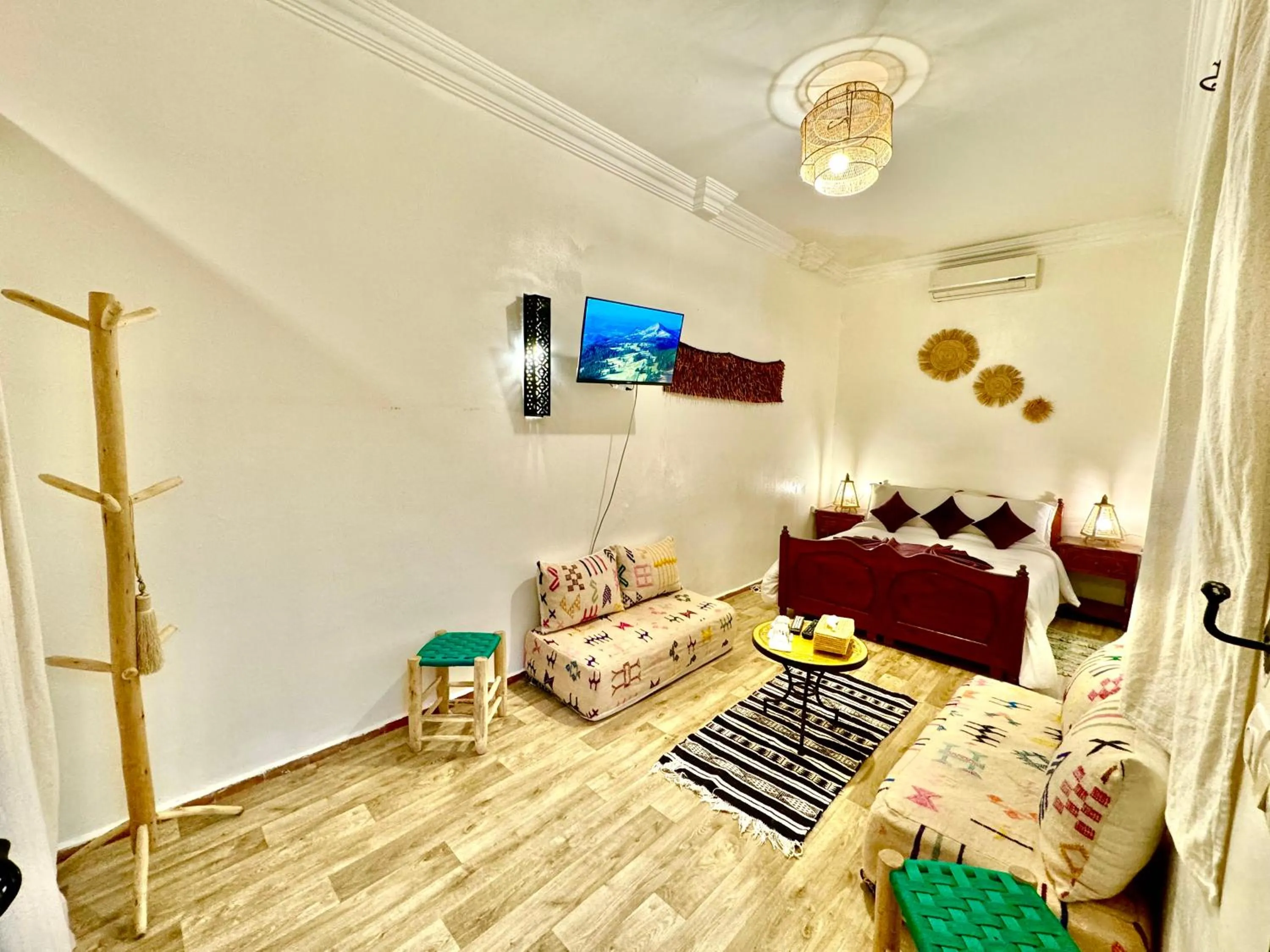 Bedroom in Riad Iklil