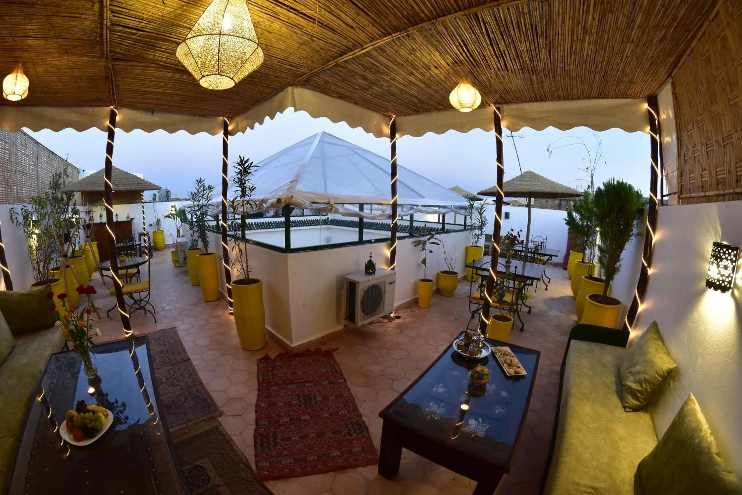 Balcony/Terrace in Riad Iklil