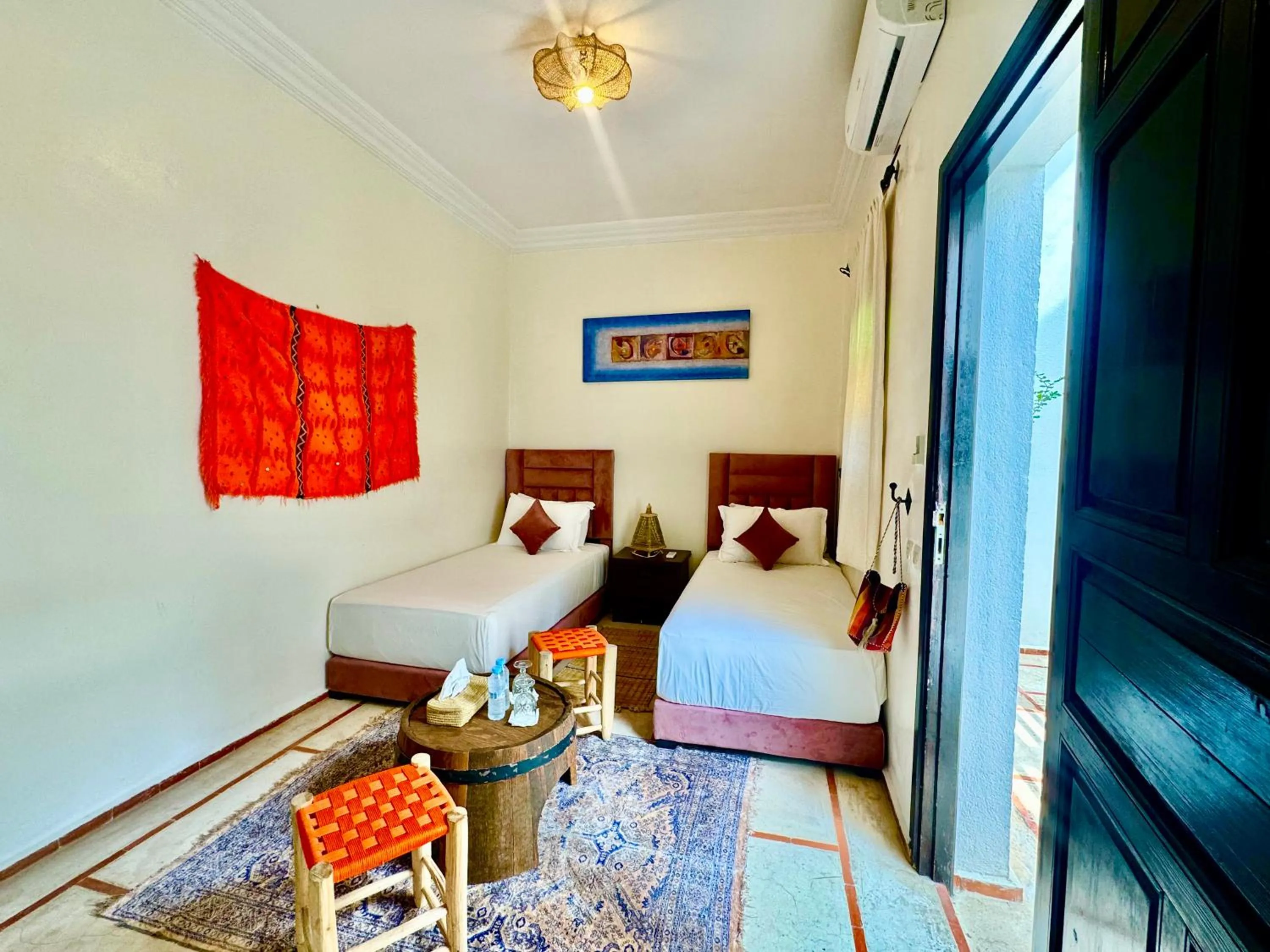 Bedroom, Bed in Riad Iklil