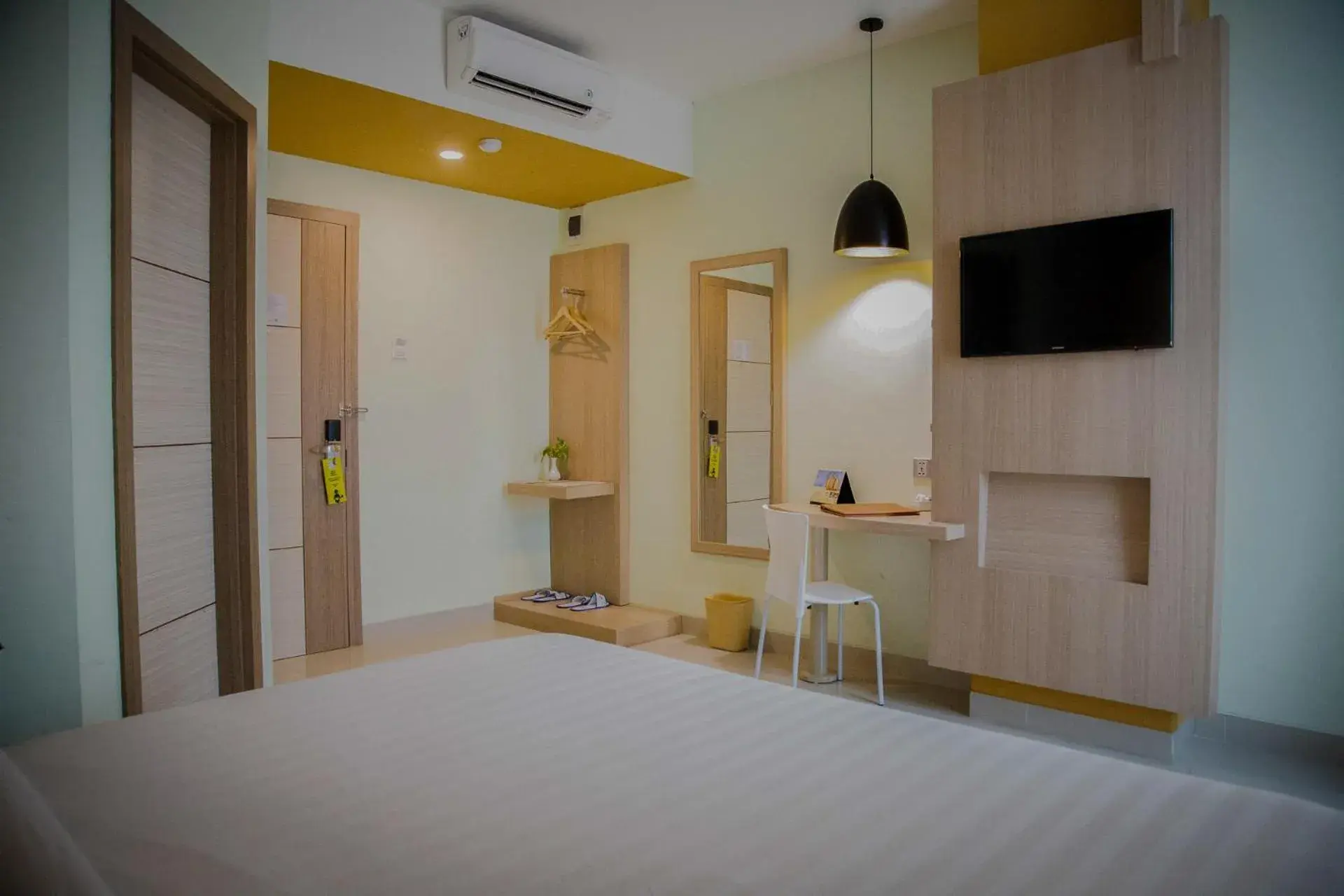 Bed in Infinity Hotel Jambi By Tritama Hospitality Bed in Infinity Hotel Jambi By Tritama Hospitality