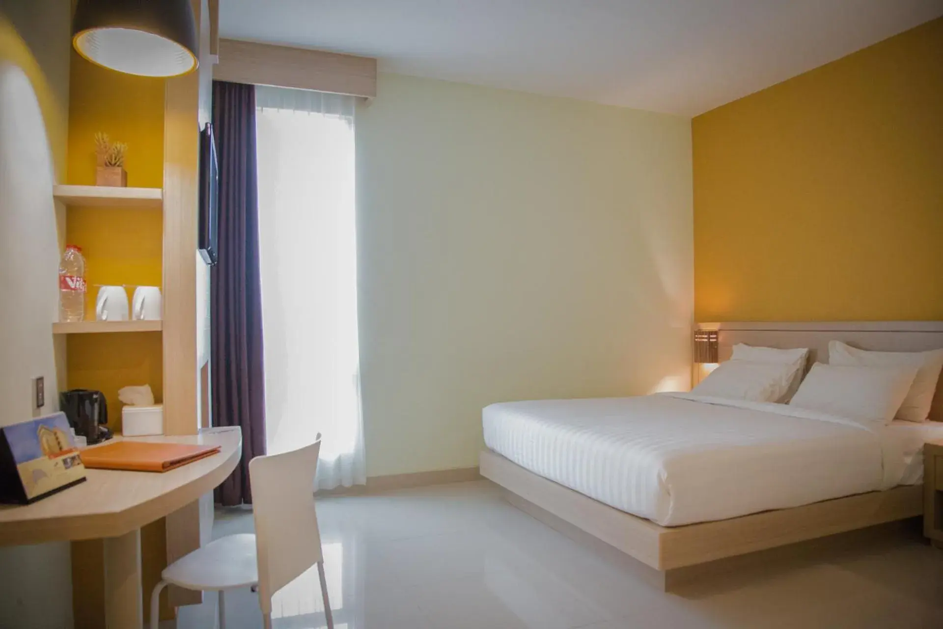 Bed in Infinity Hotel Jambi By Tritama Hospitality Bed in Infinity Hotel Jambi By Tritama Hospitality