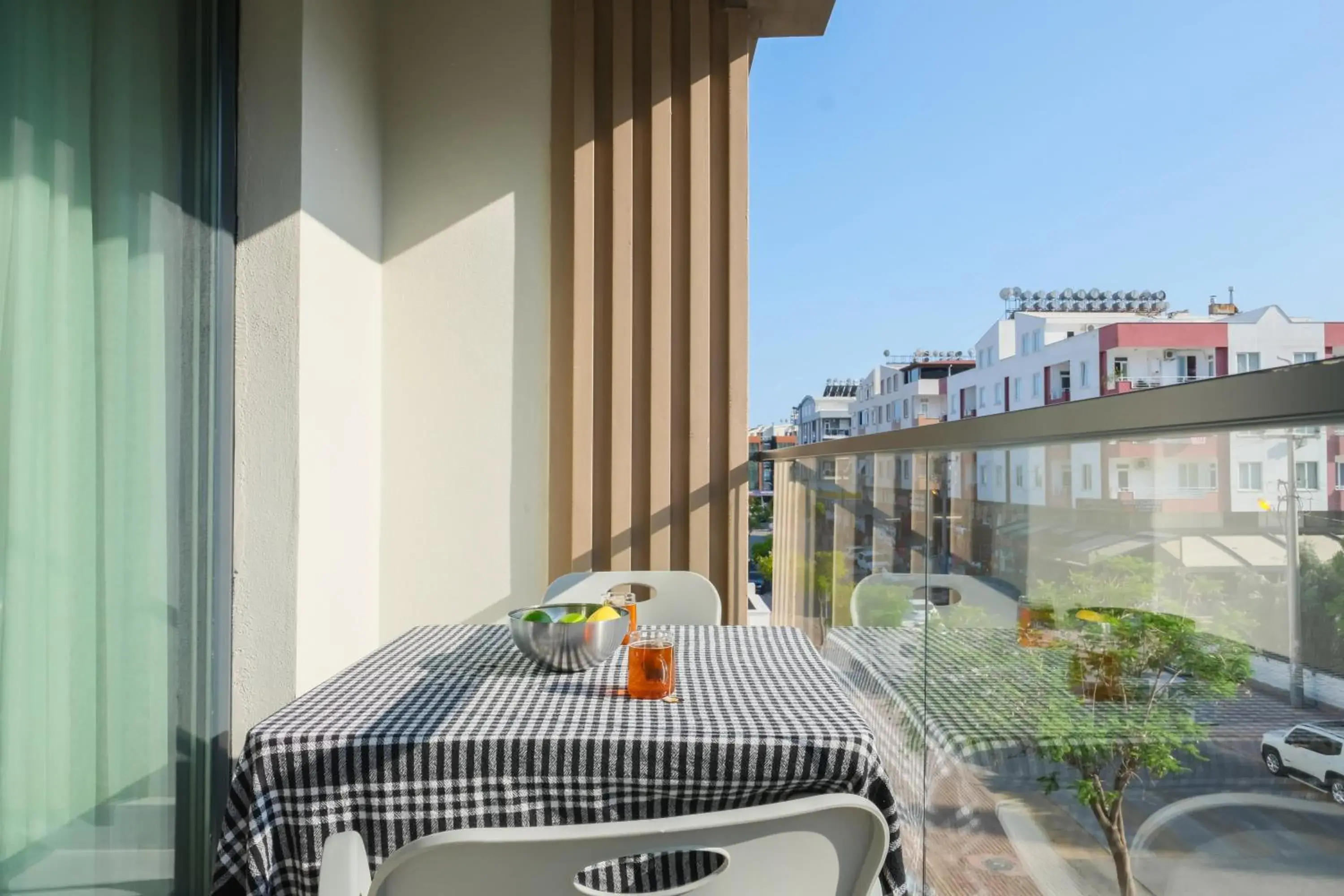 Property building in RudBlu Suites Property building in RudBlu Suites