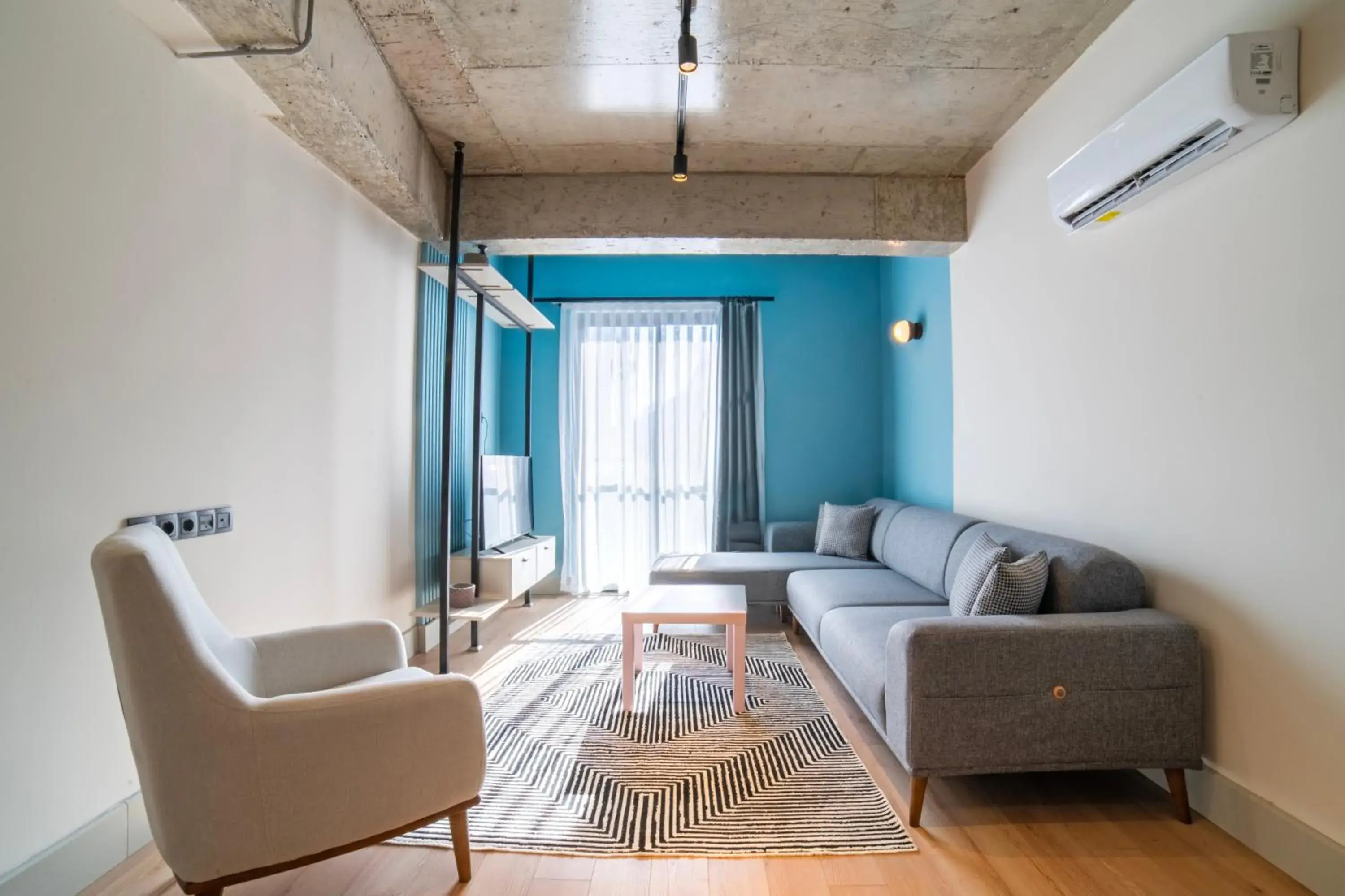 Living room in RudBlu Suites Living room in RudBlu Suites