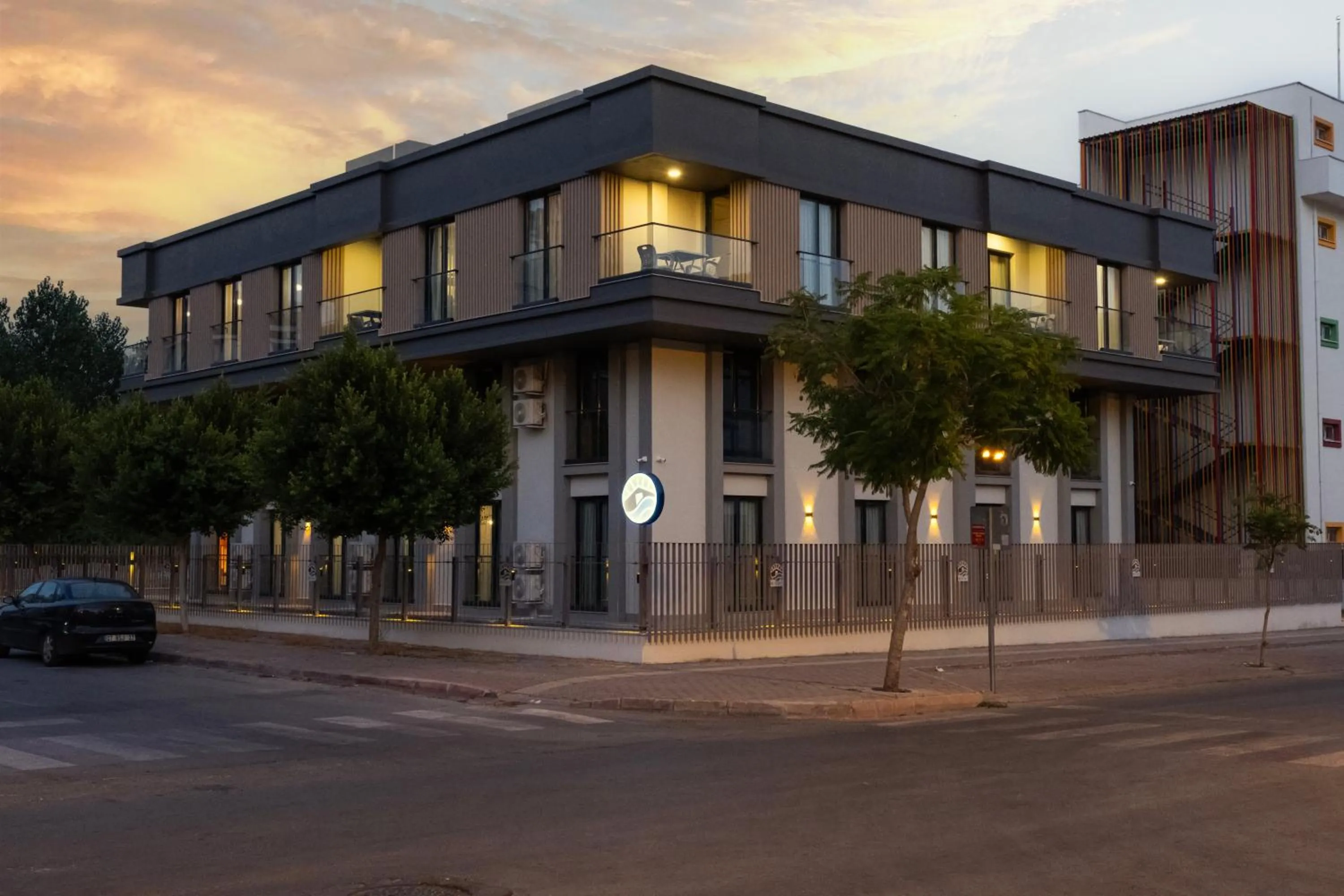 Property building in RudBlu Suites