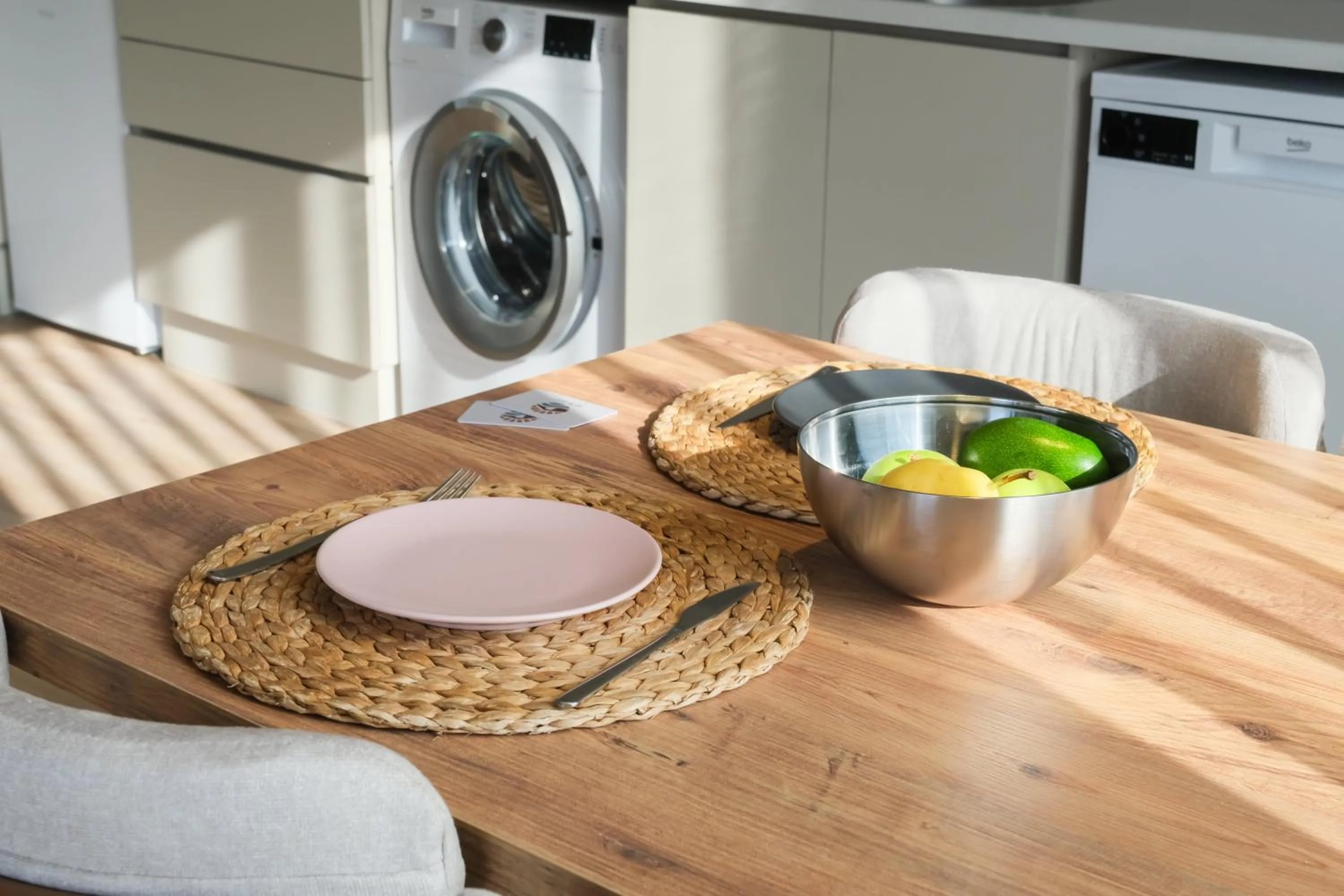 Kitchen or kitchenette in RudBlu Suites