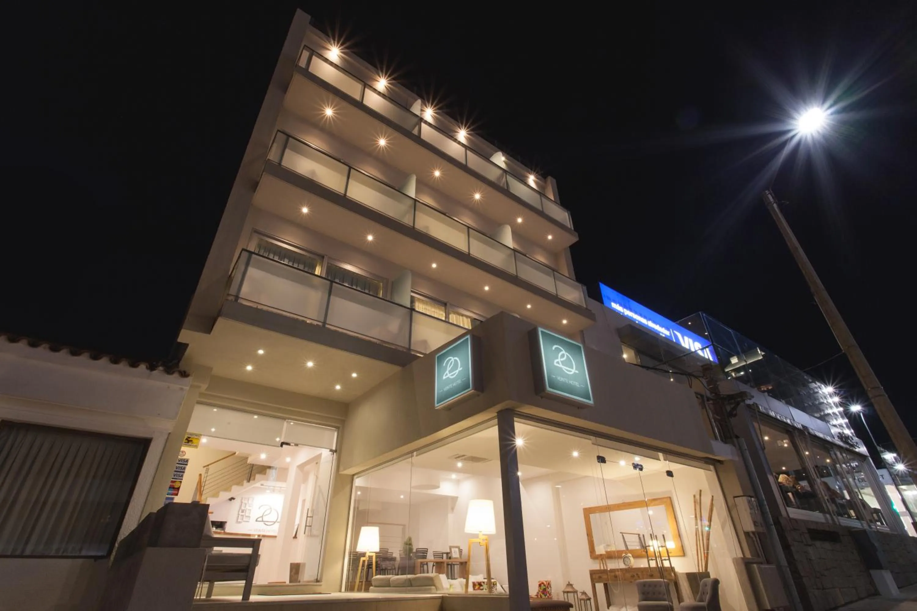 Facade/entrance in 20 Hotel