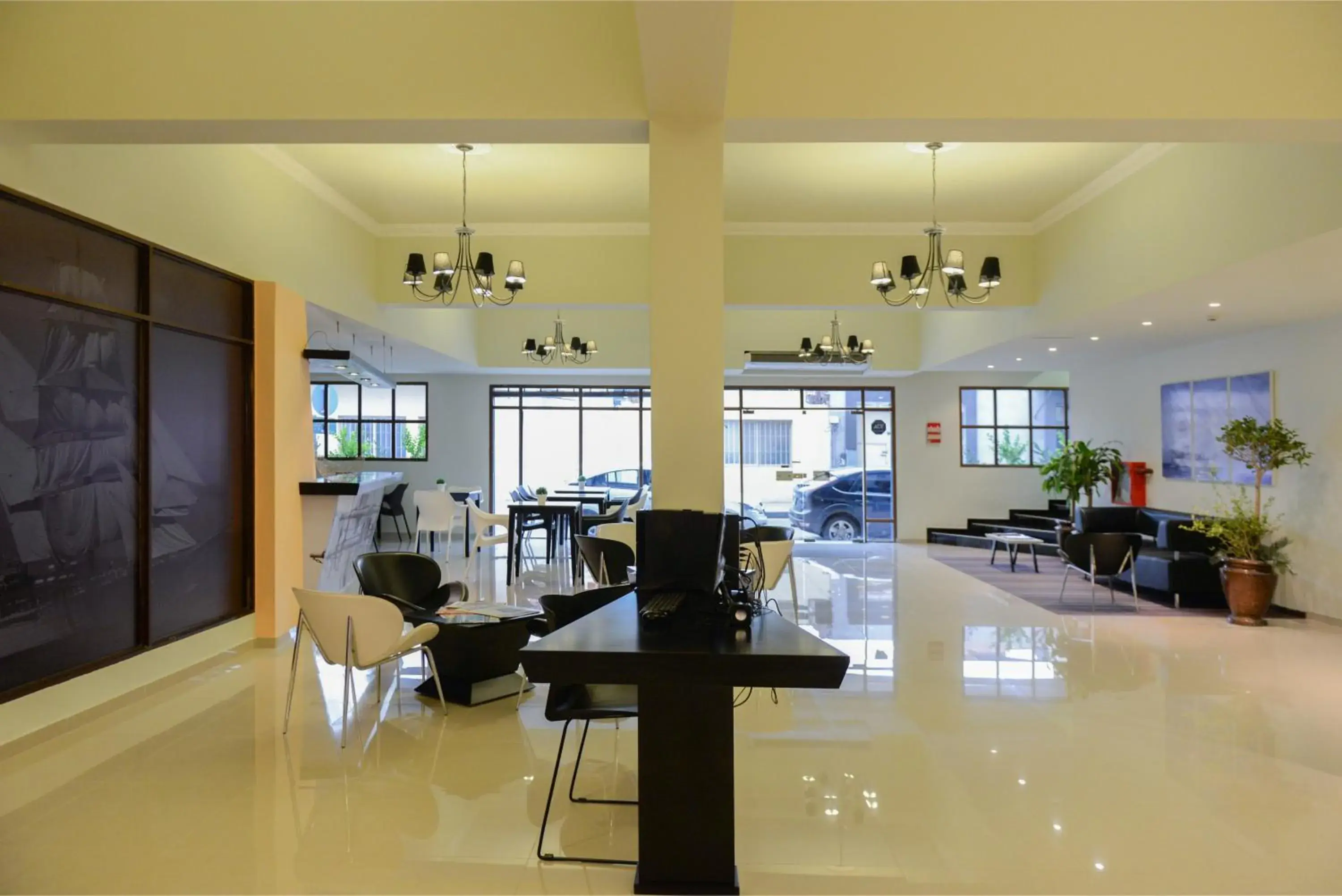 Lobby or reception in Santiago Hotel Lobby or reception in Santiago Hotel