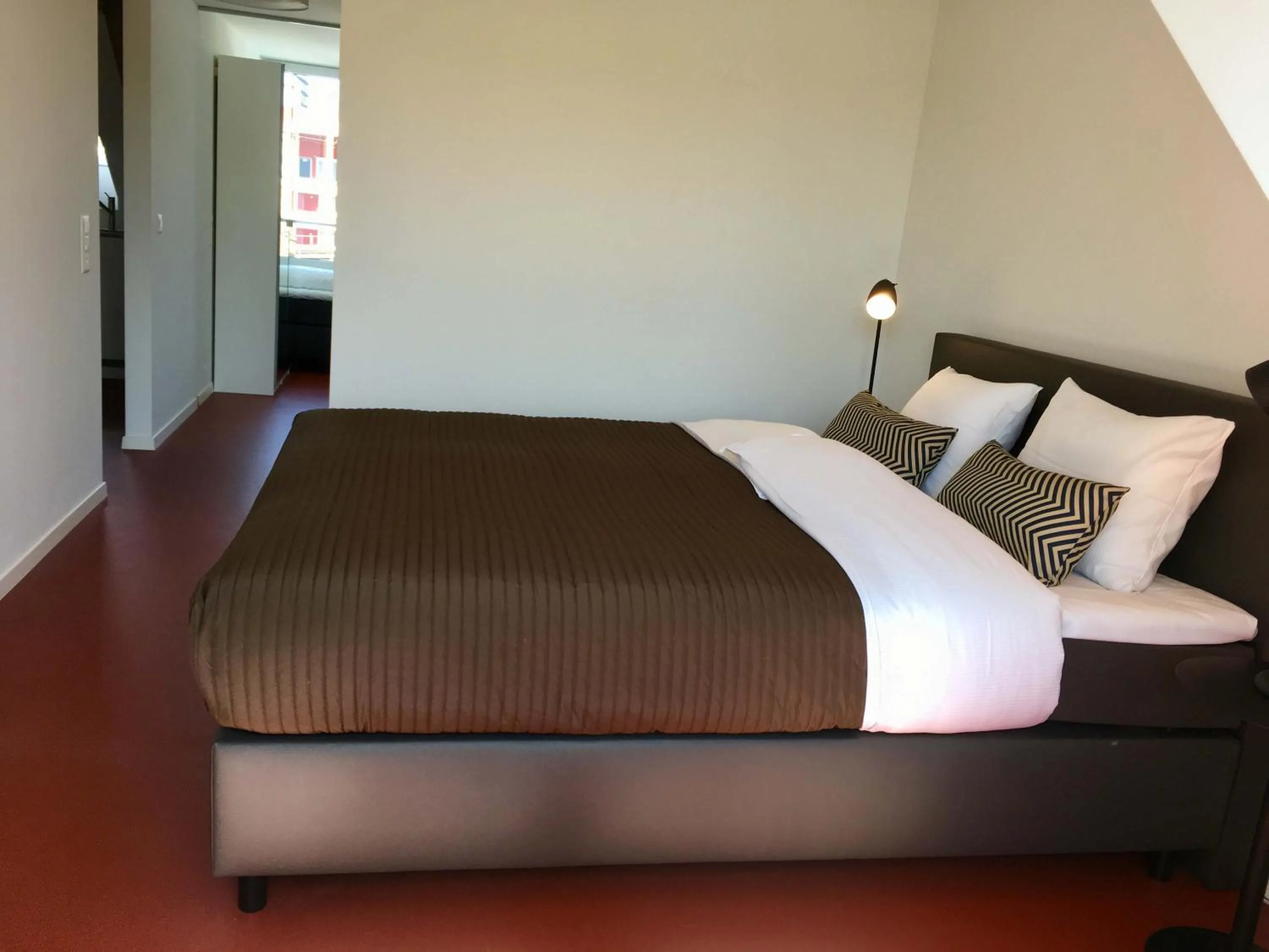 Bed in Viadukt Apartments