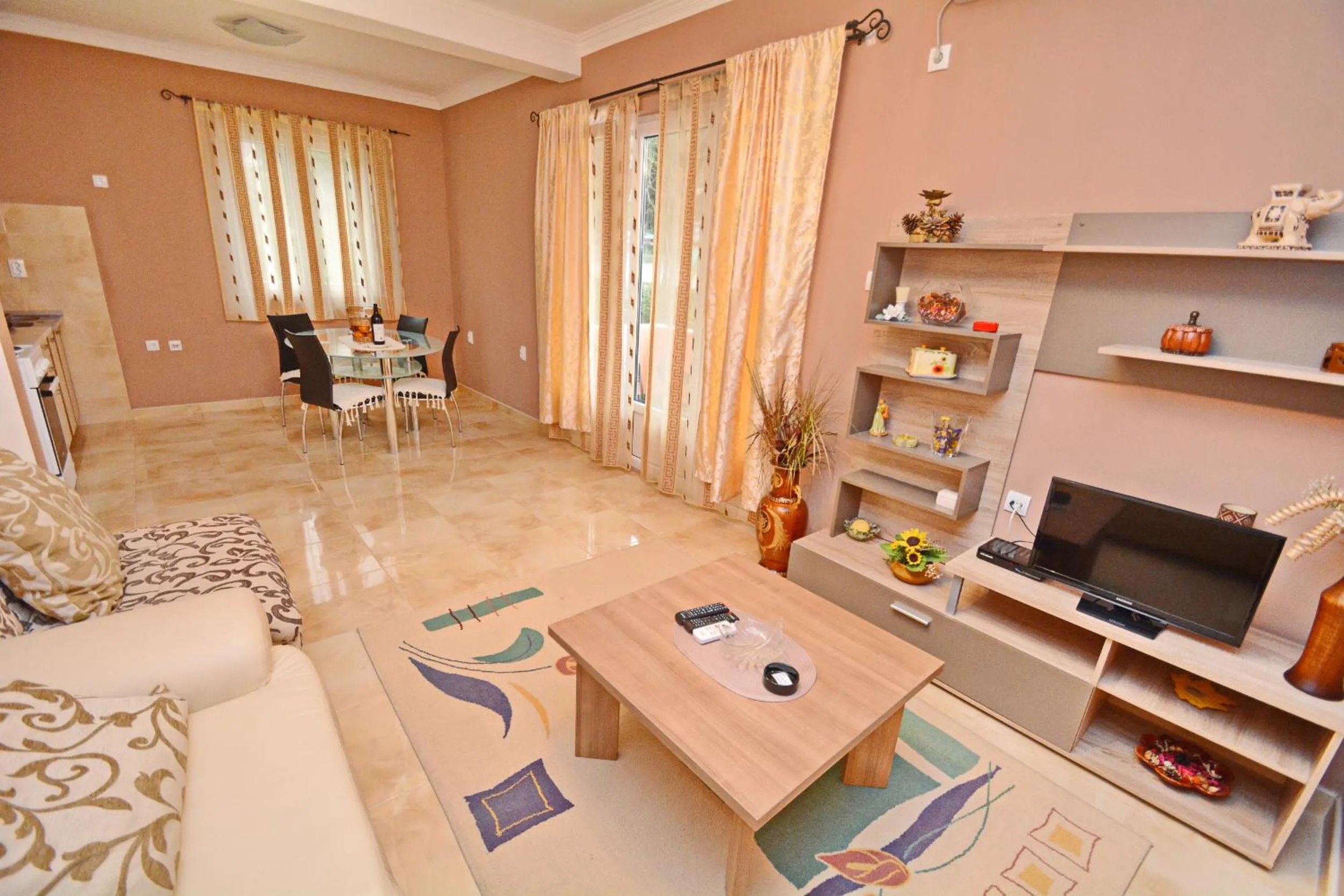 Living room in Marinero Apartments