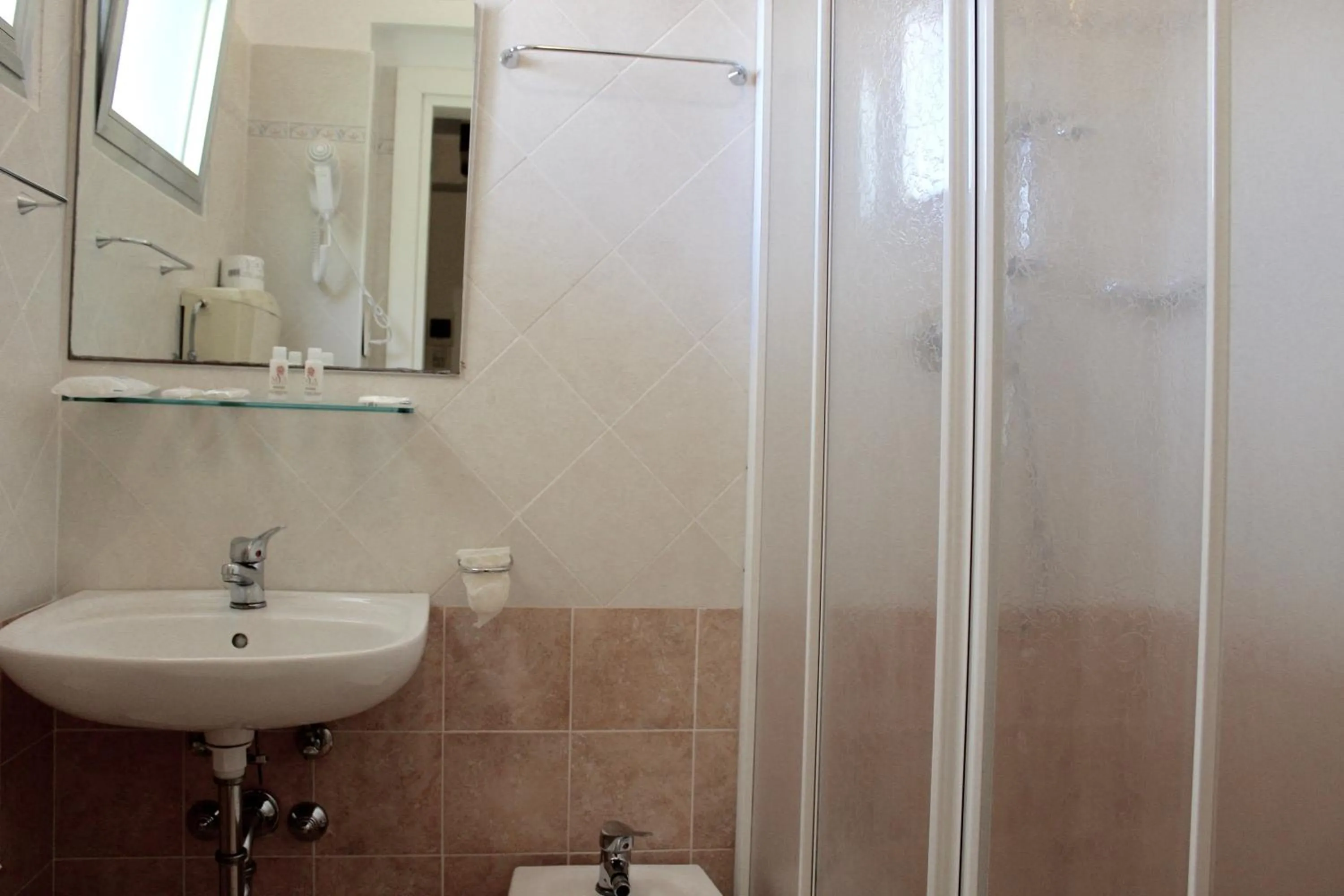 Bathroom in King Hotel