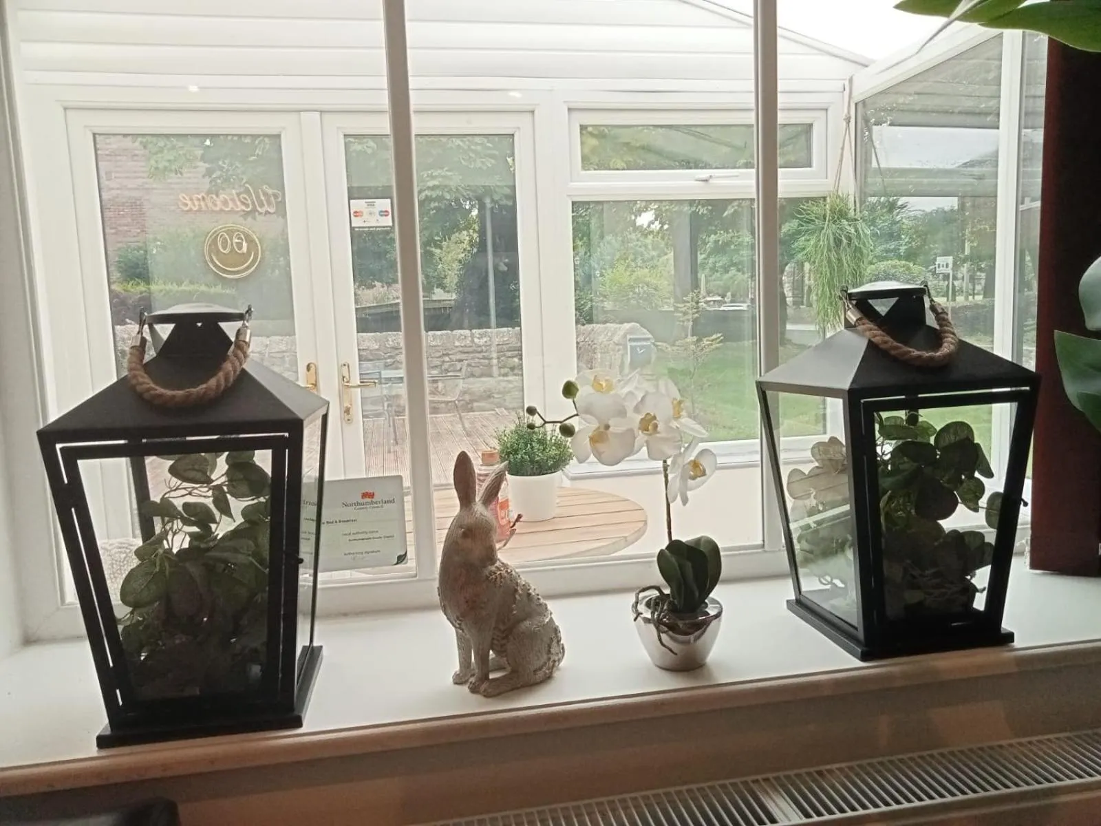 Decorative detail in Quarrie House