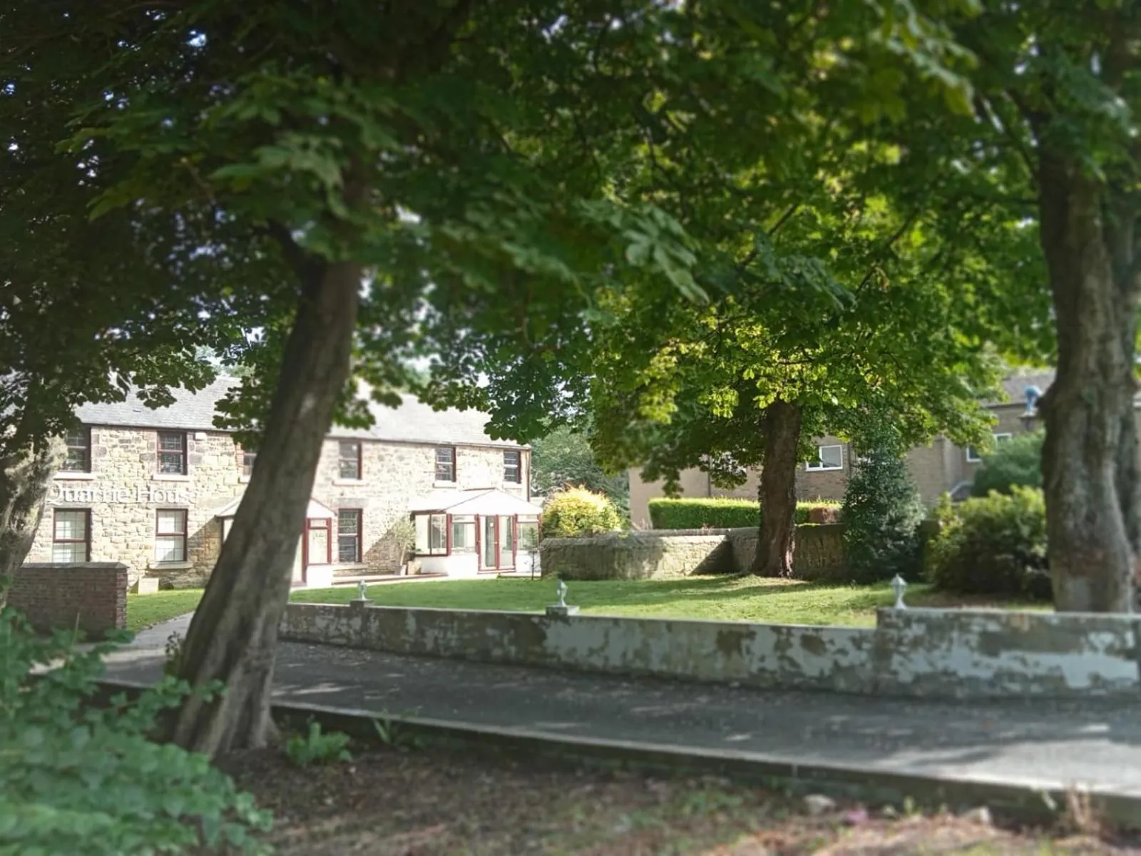 Natural landscape in Quarrie House