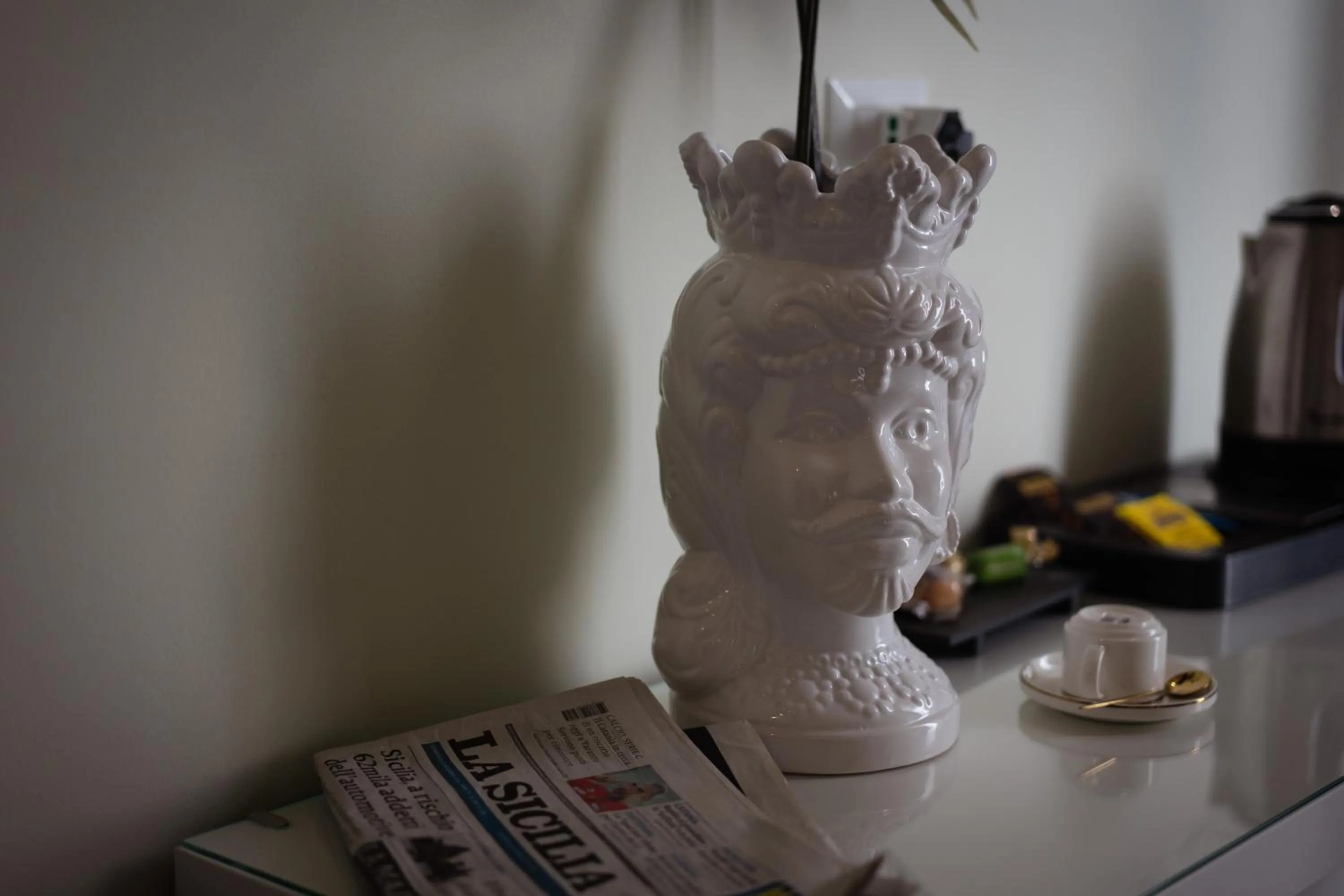 Decorative detail in Etnea Boutique Hotel