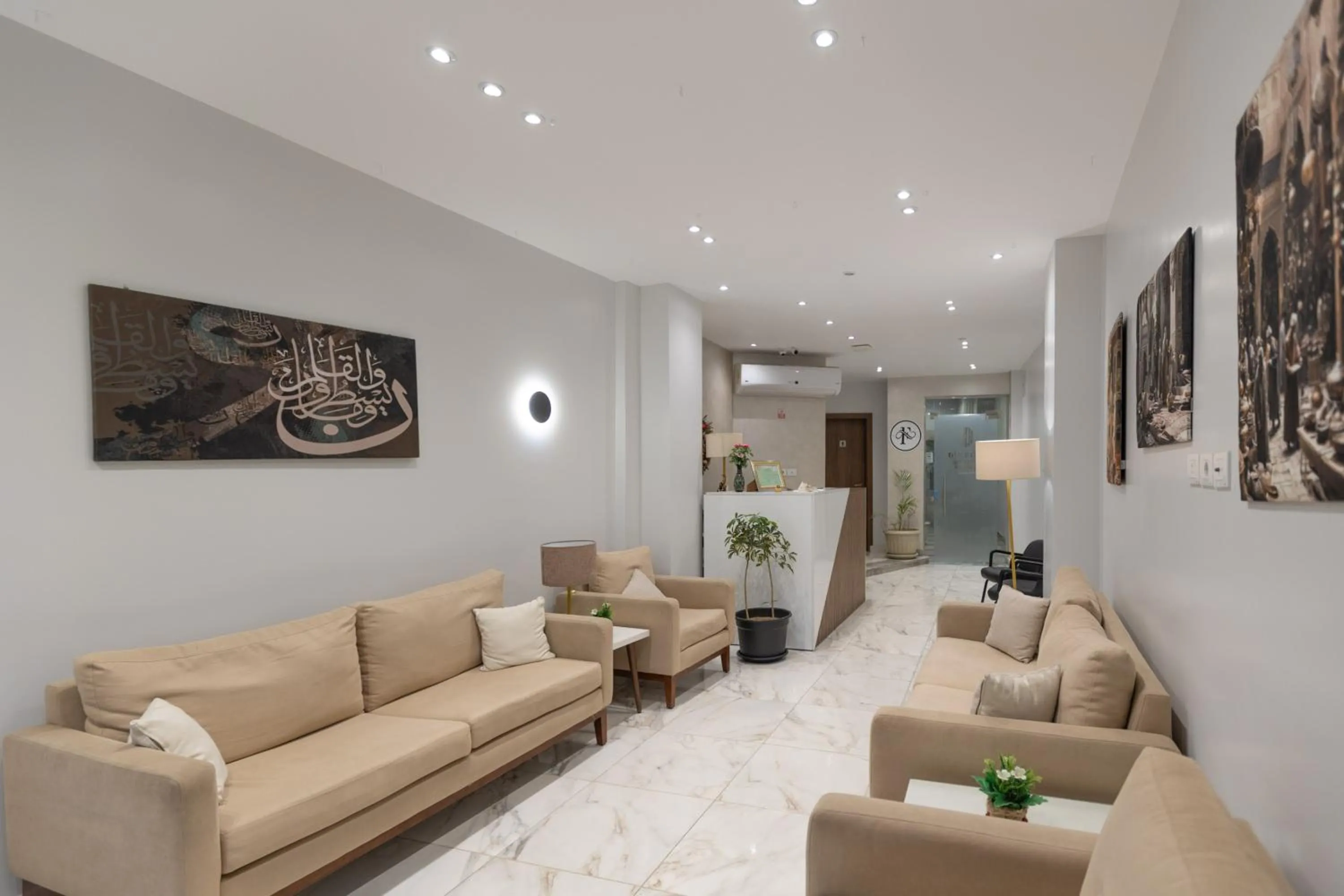 Seating area in AL Farida Boutique Pyramids