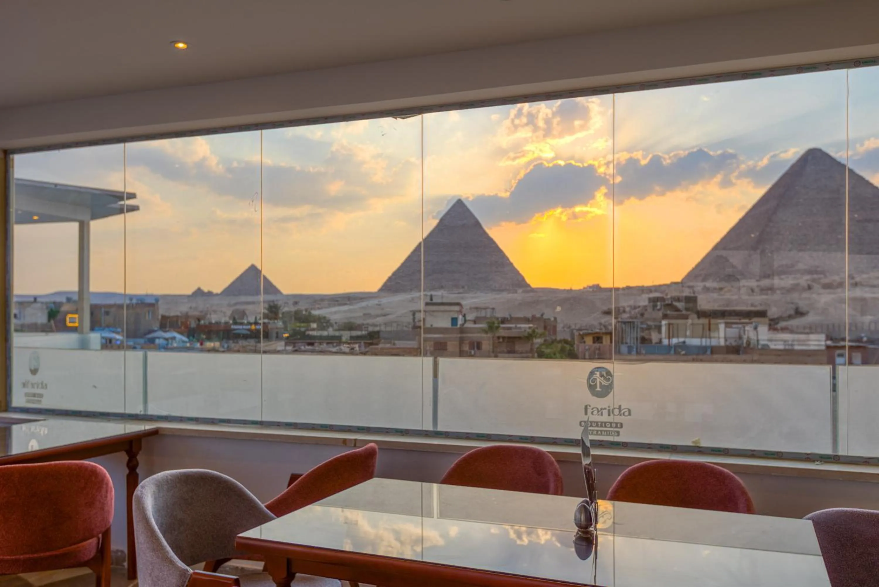 Restaurant/places to eat in AL Farida Boutique Pyramids