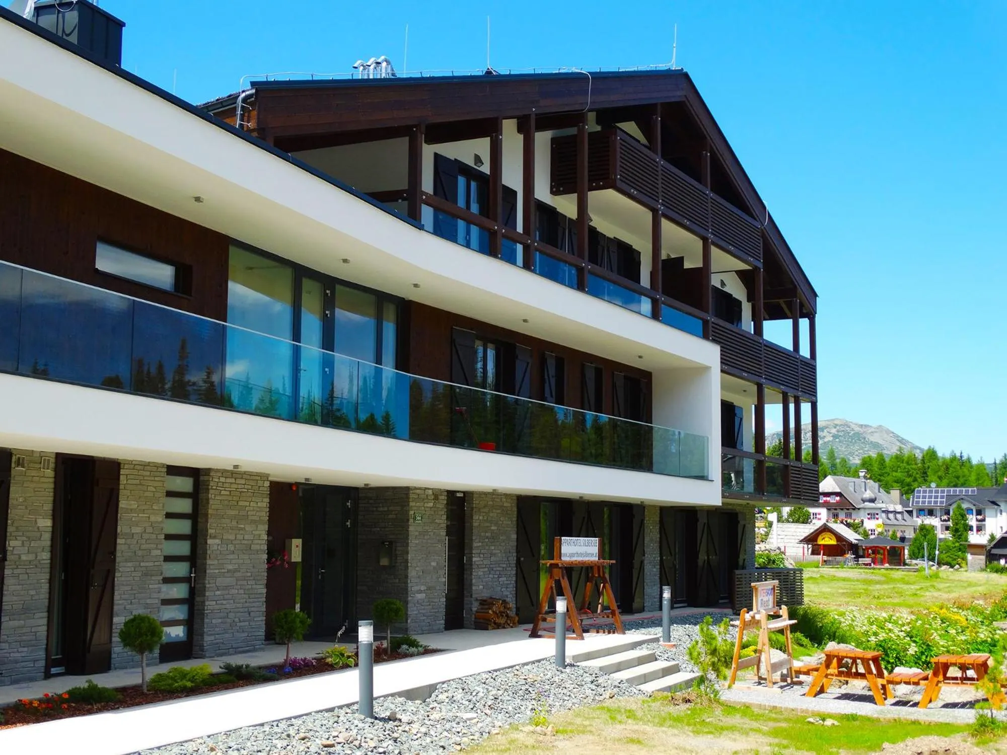 Property building in Apparthotel SILBERSEE