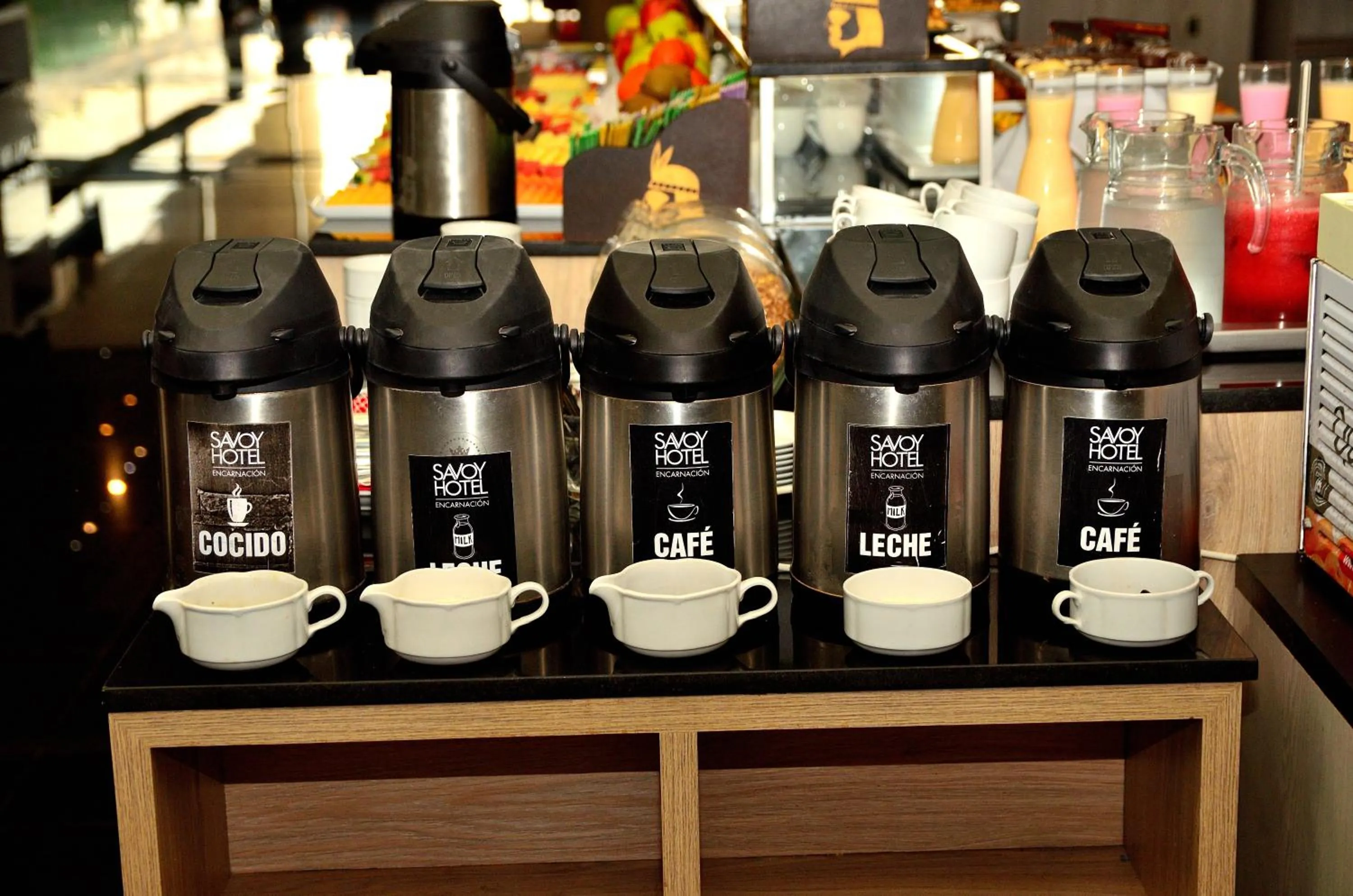 Food and drinks in Savoy Hotel Encarnación