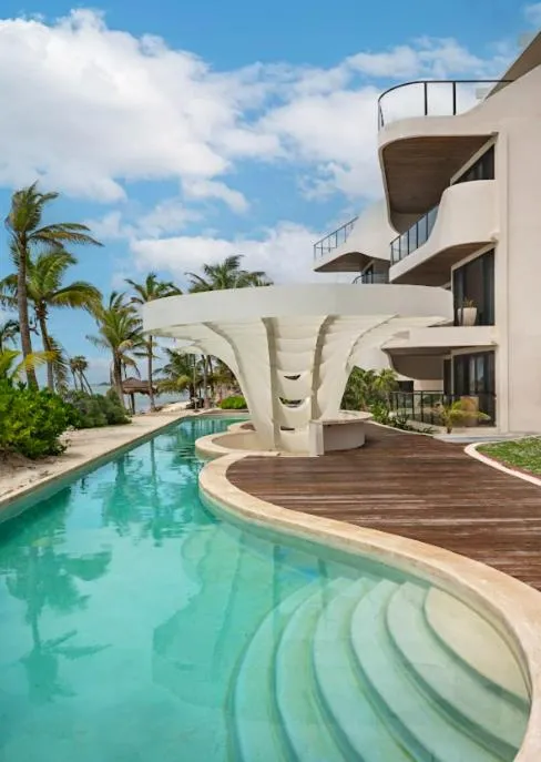 Oceanview 2BR Apartment,Tankah Bay , Gated