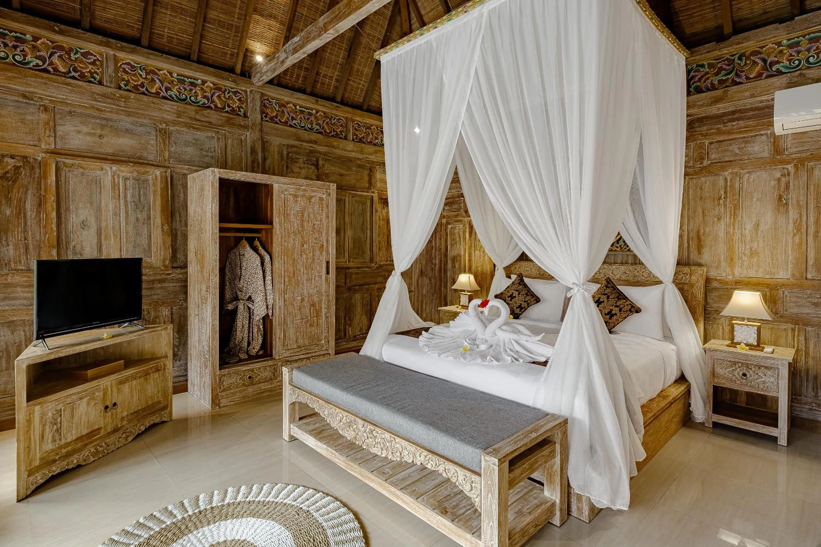 Bed in Astala Ubud Villa
