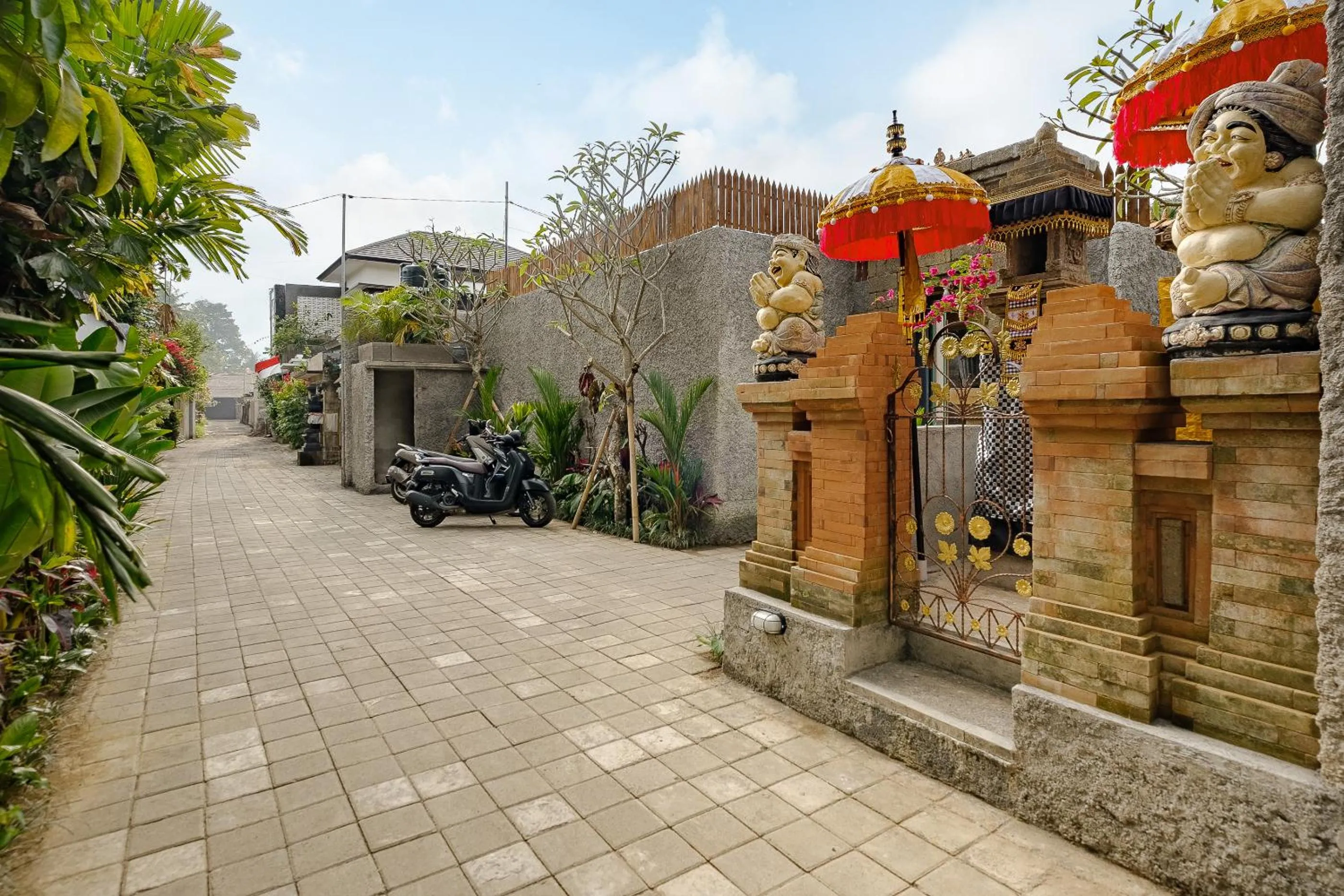 Street view in Astala Ubud Villa