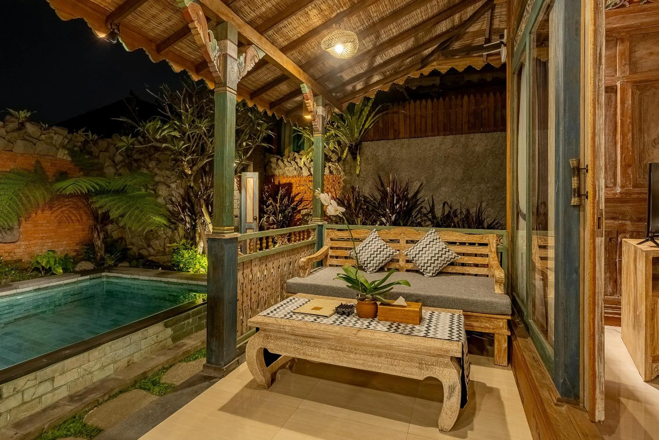 Patio in Astala Ubud Villa
