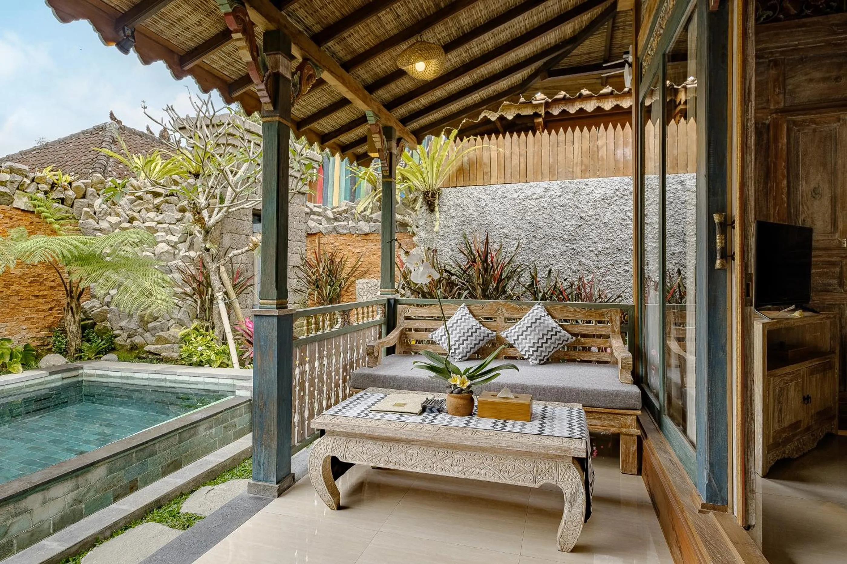 Property building in Astala Ubud Villa