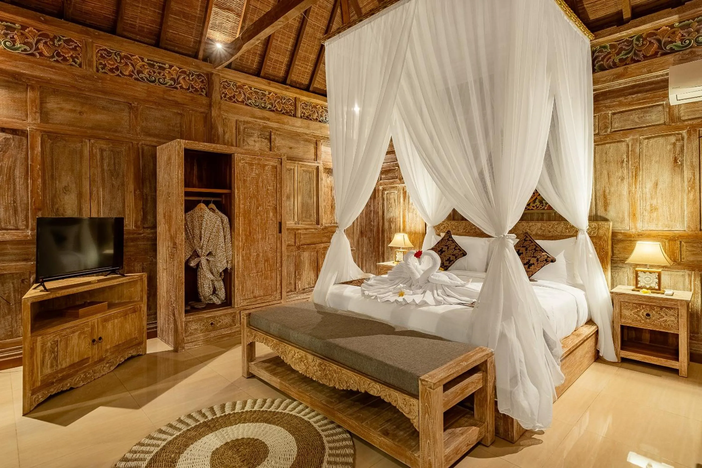 Bed in Astala Ubud Villa