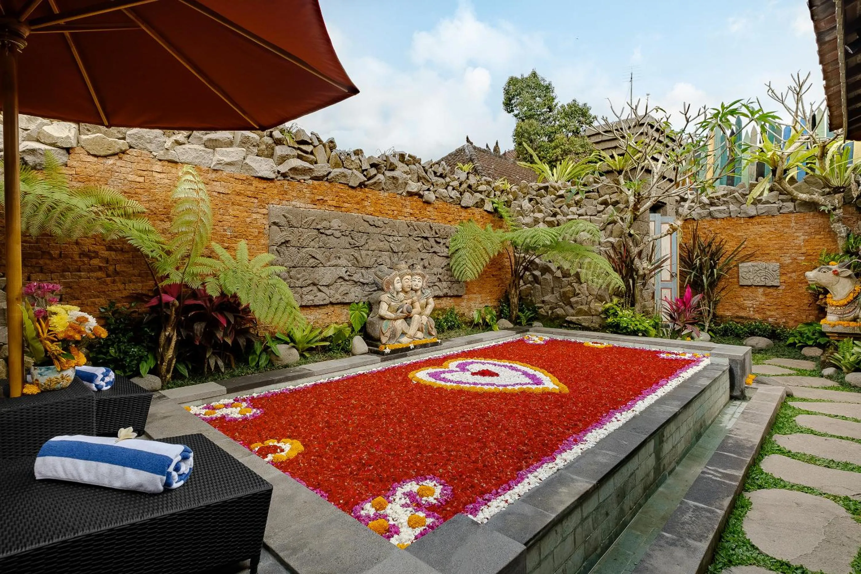 Patio in Astala Ubud Villa