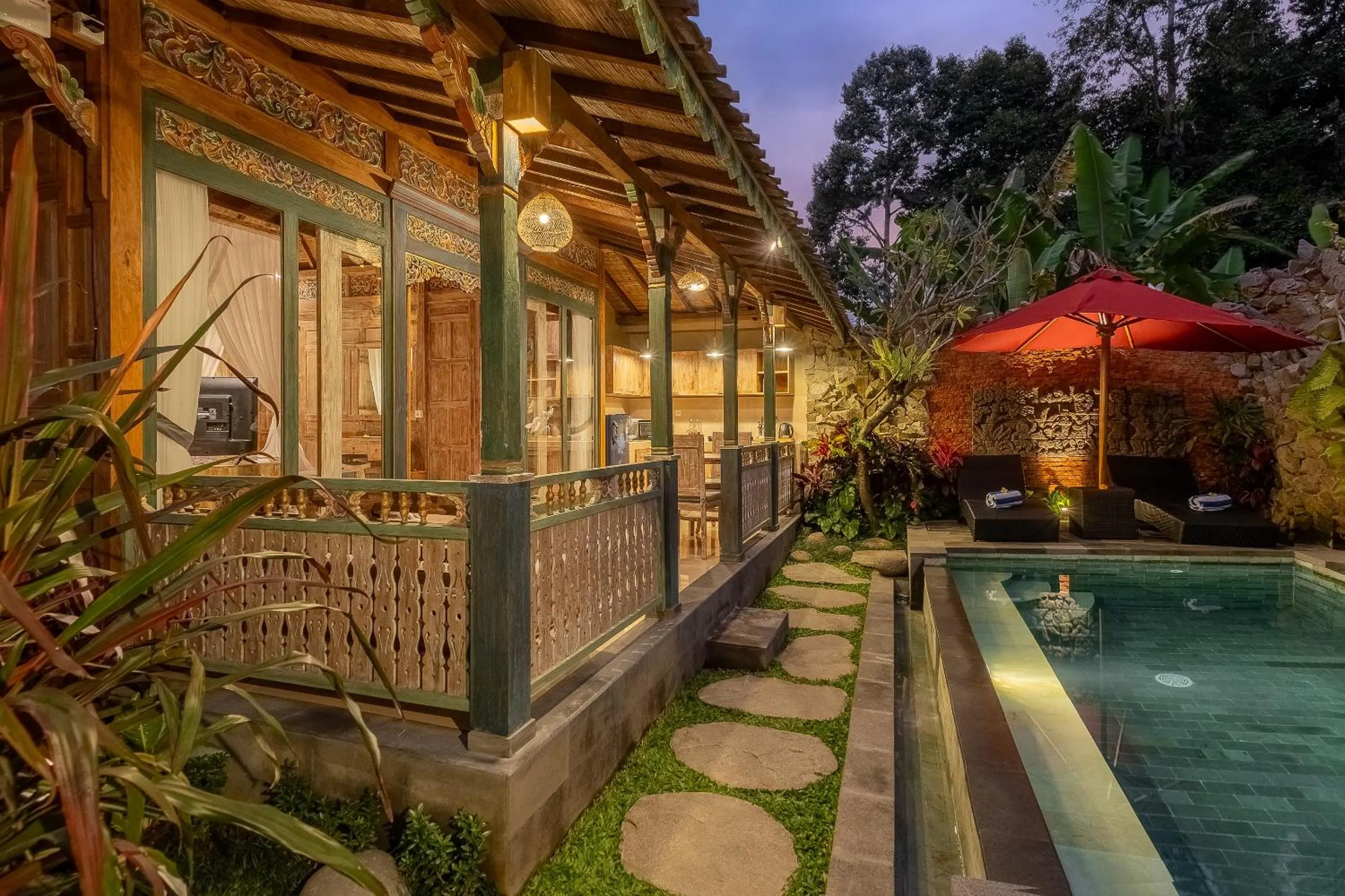 Property building in Astala Ubud Villa