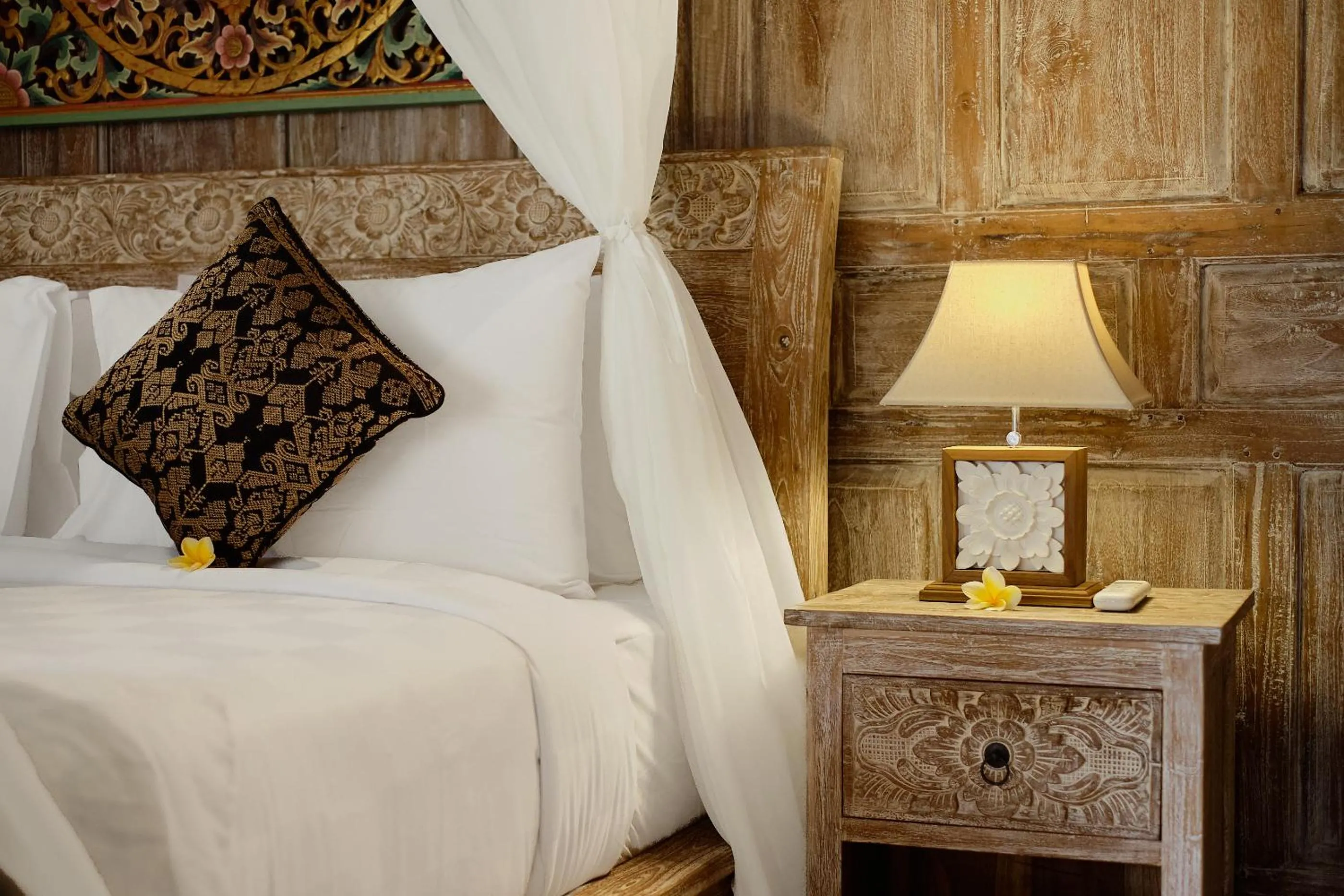 Bed in Astala Ubud Villa