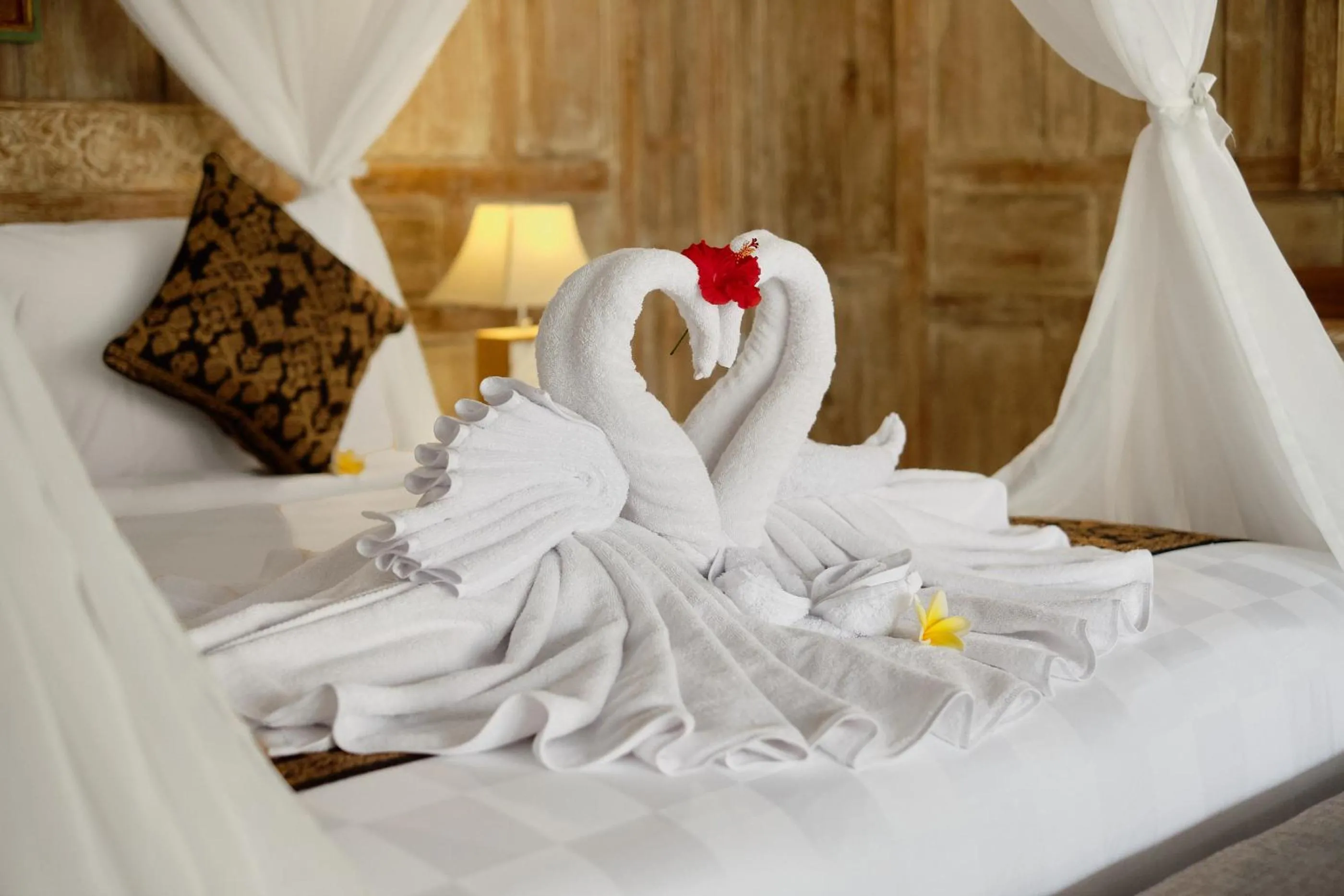 Bed in Astala Ubud Villa