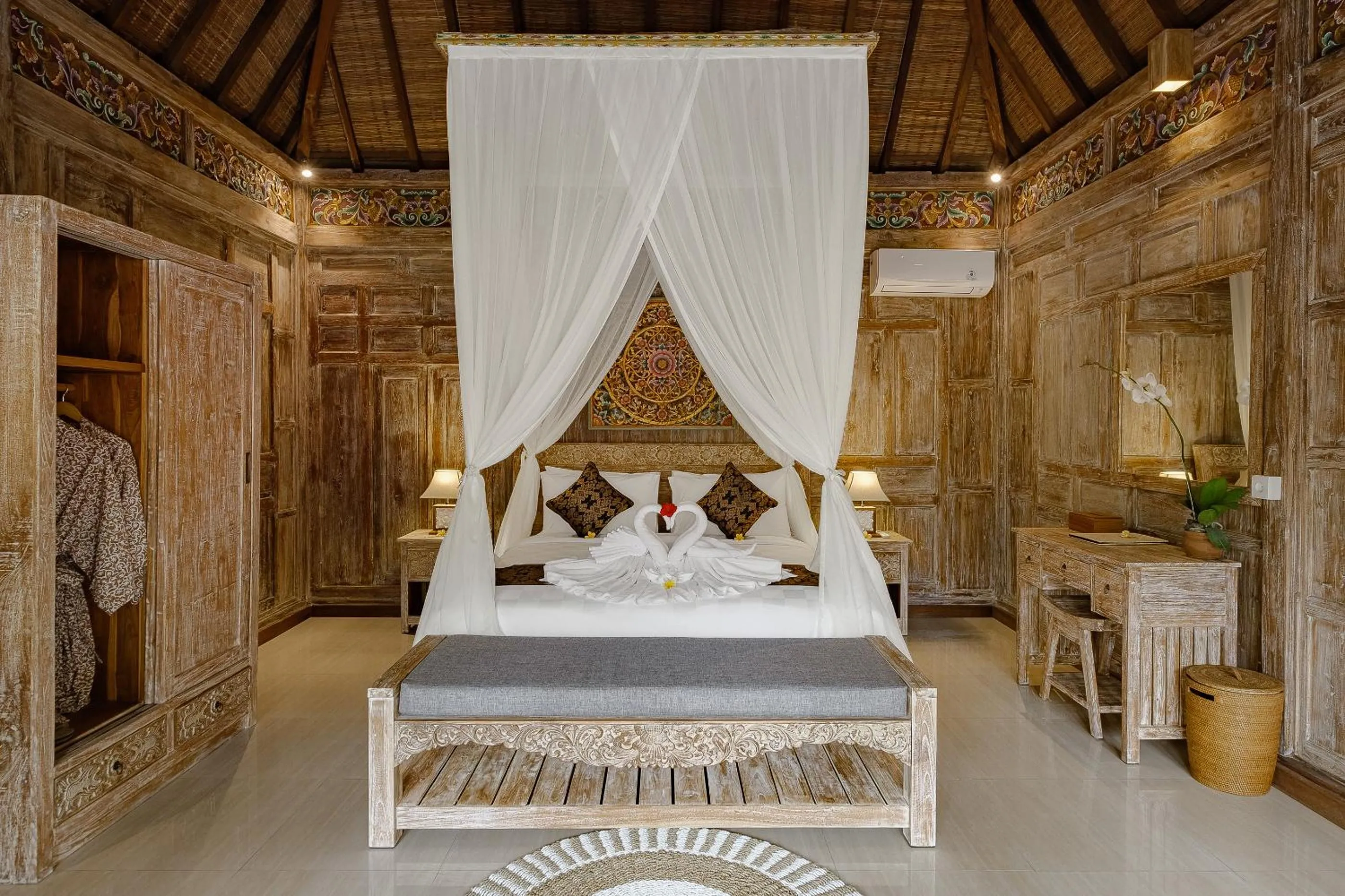 Bed in Astala Ubud Villa