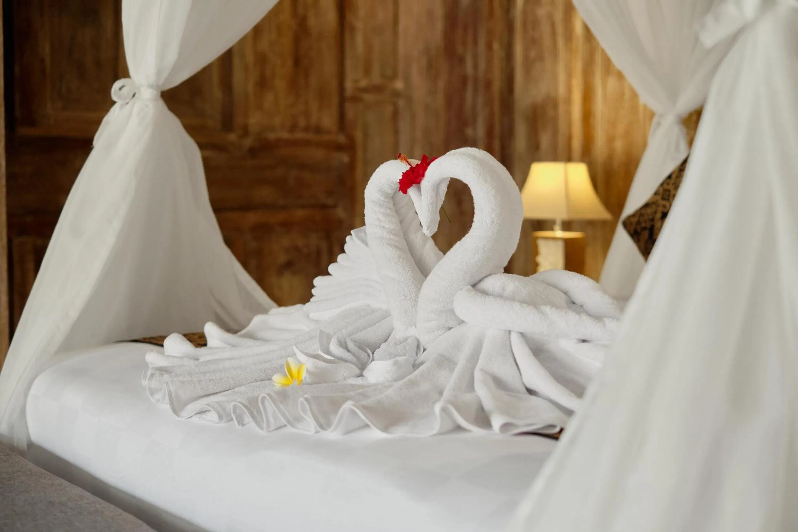 Bed in Astala Ubud Villa
