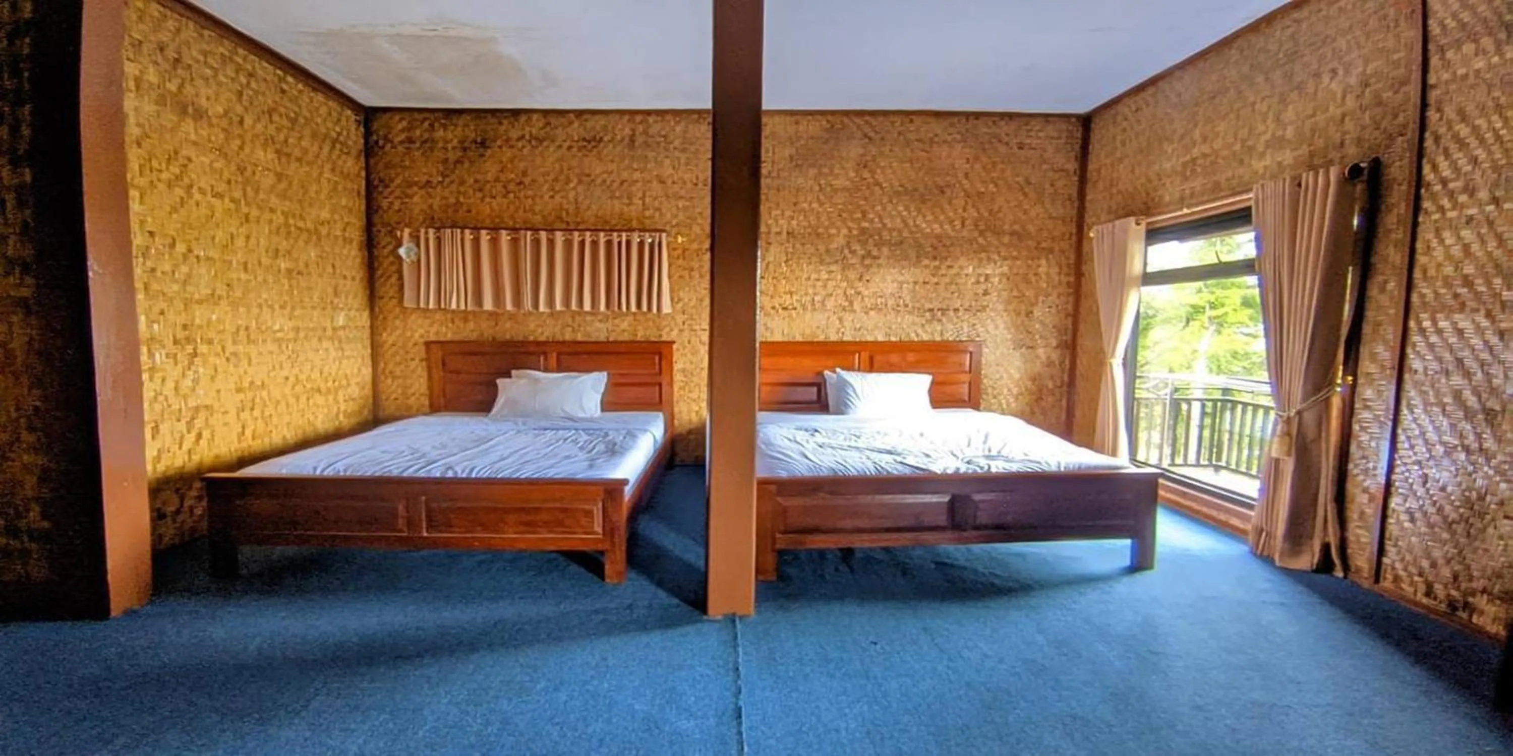 Bed in Puncak Darajat Highland