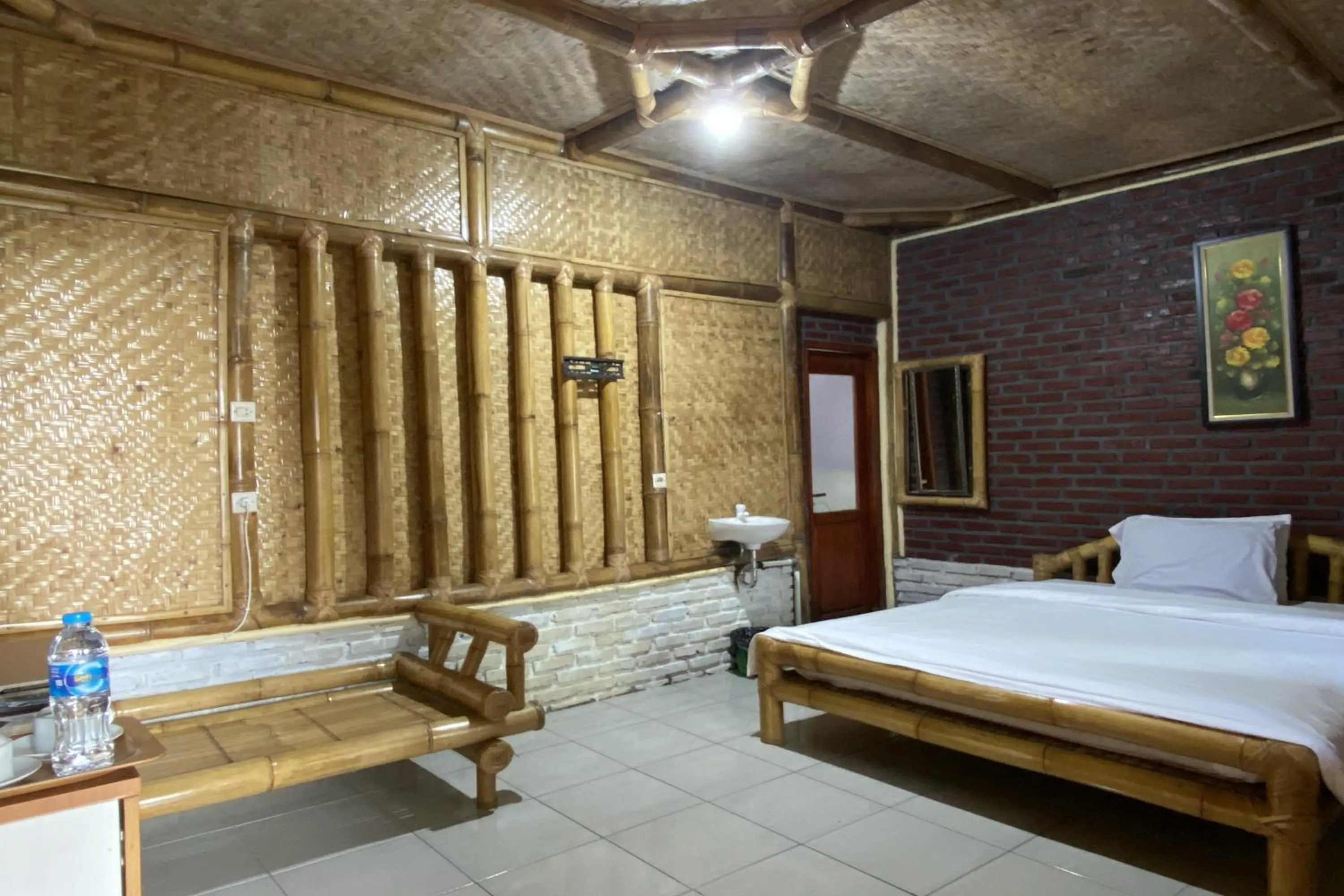 Bed in Puncak Darajat Highland