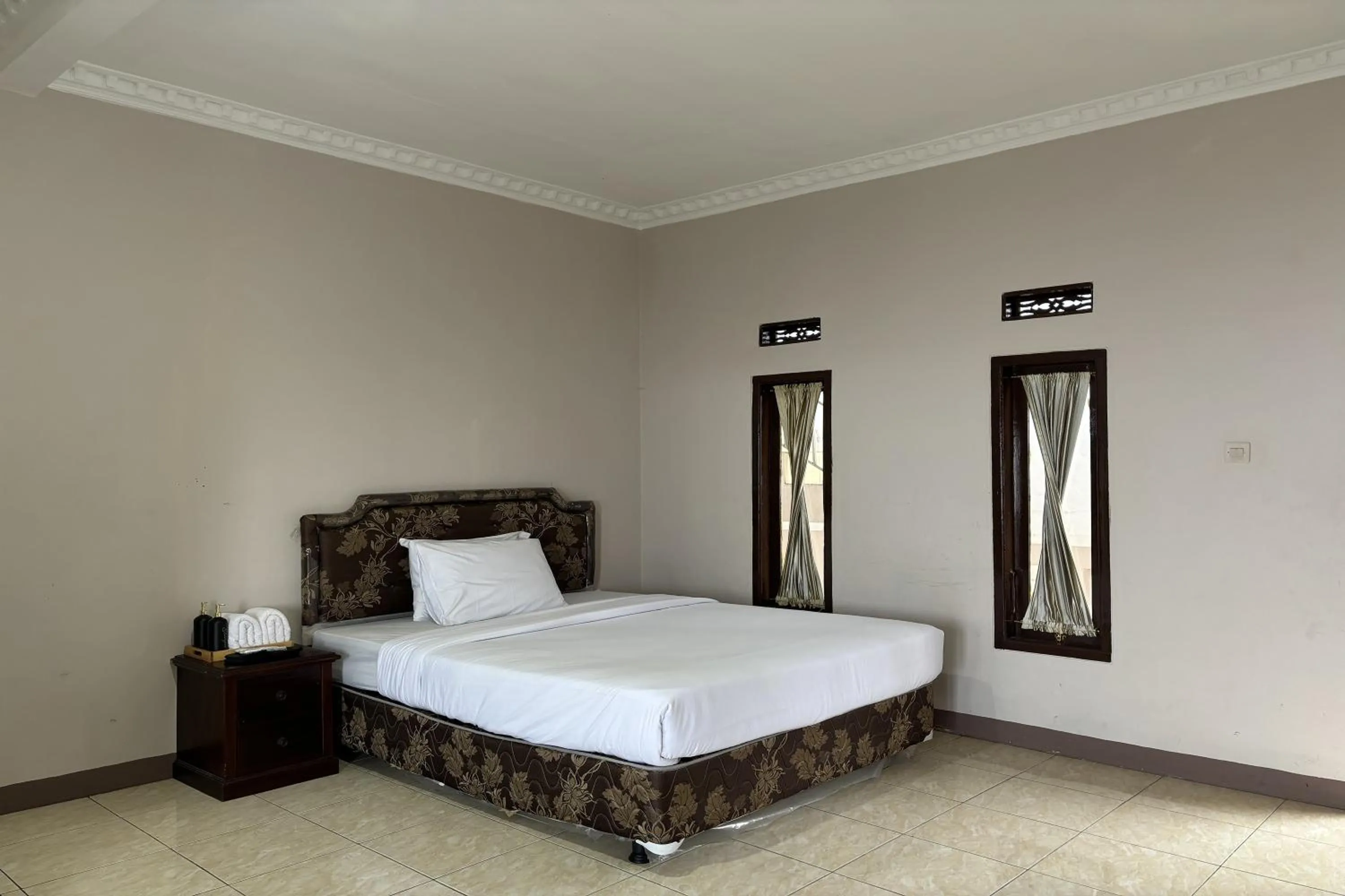 Bed in Puncak Darajat Highland