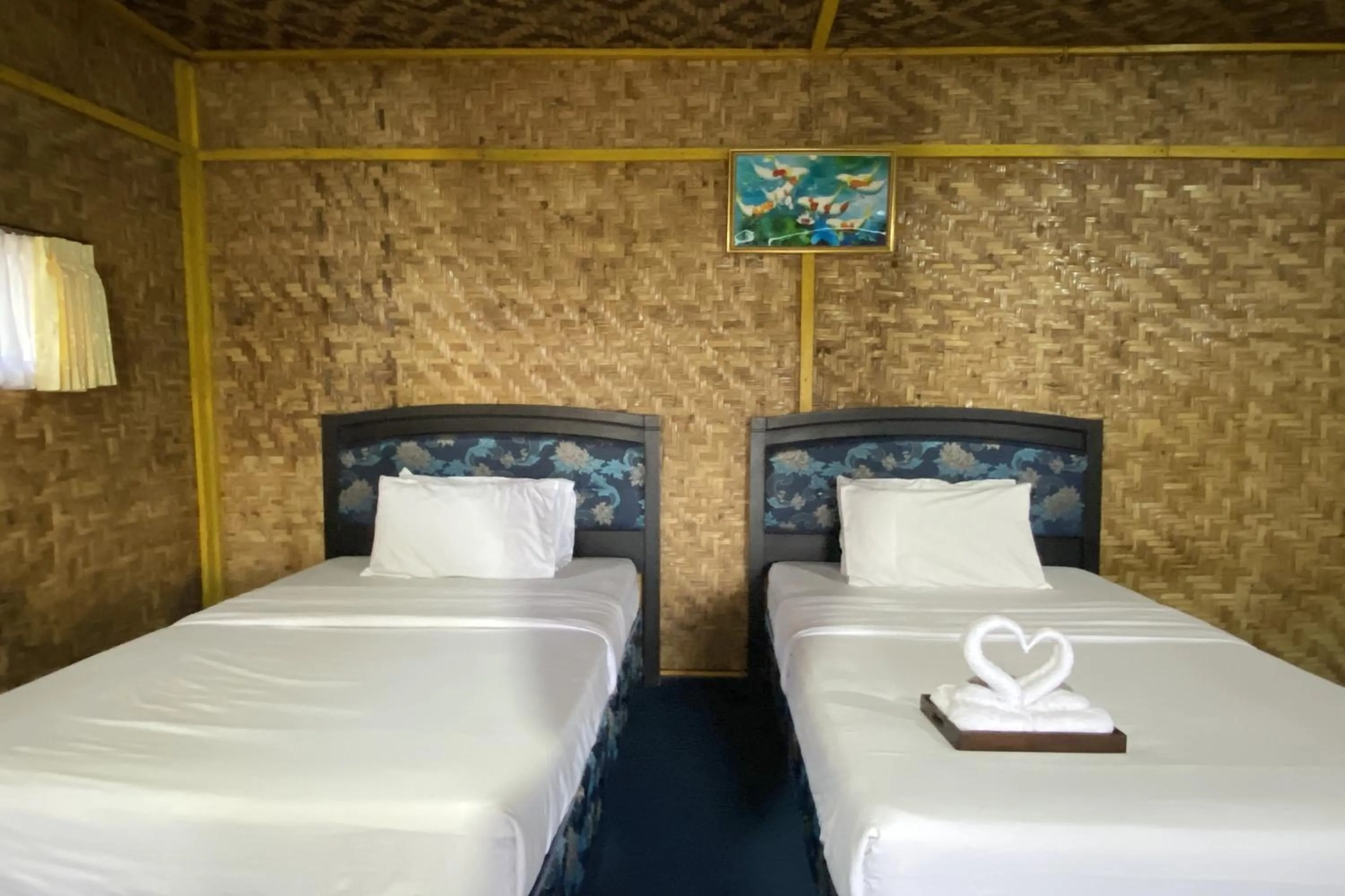 Bed in Puncak Darajat Highland