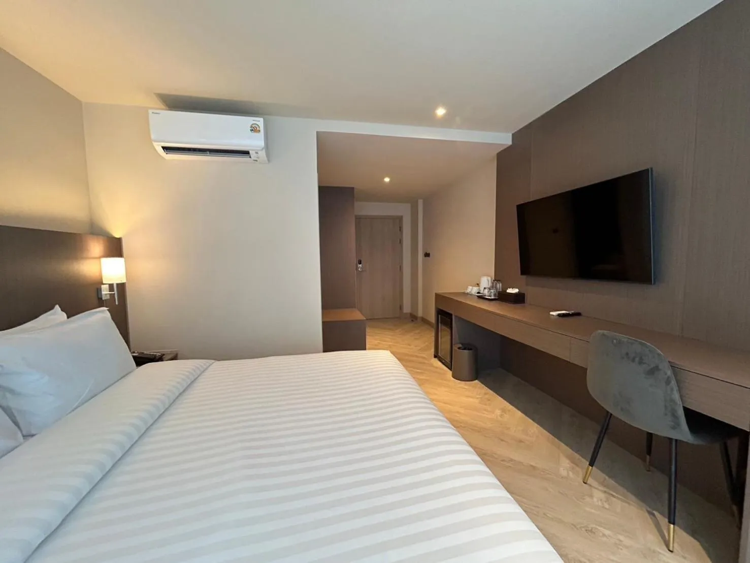 Bed in The One Cozy Living