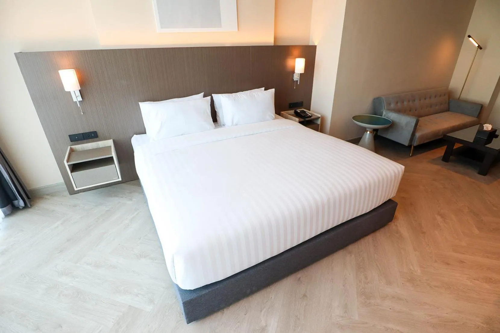 Bed in The One Cozy Living