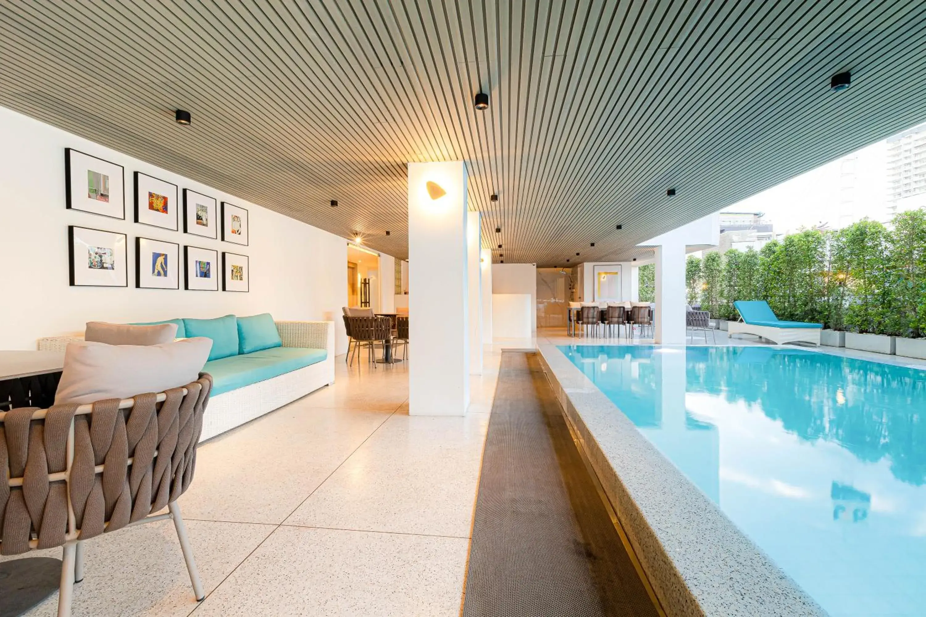 Swimming pool in The One Cozy Living Swimming pool in The One Cozy Living