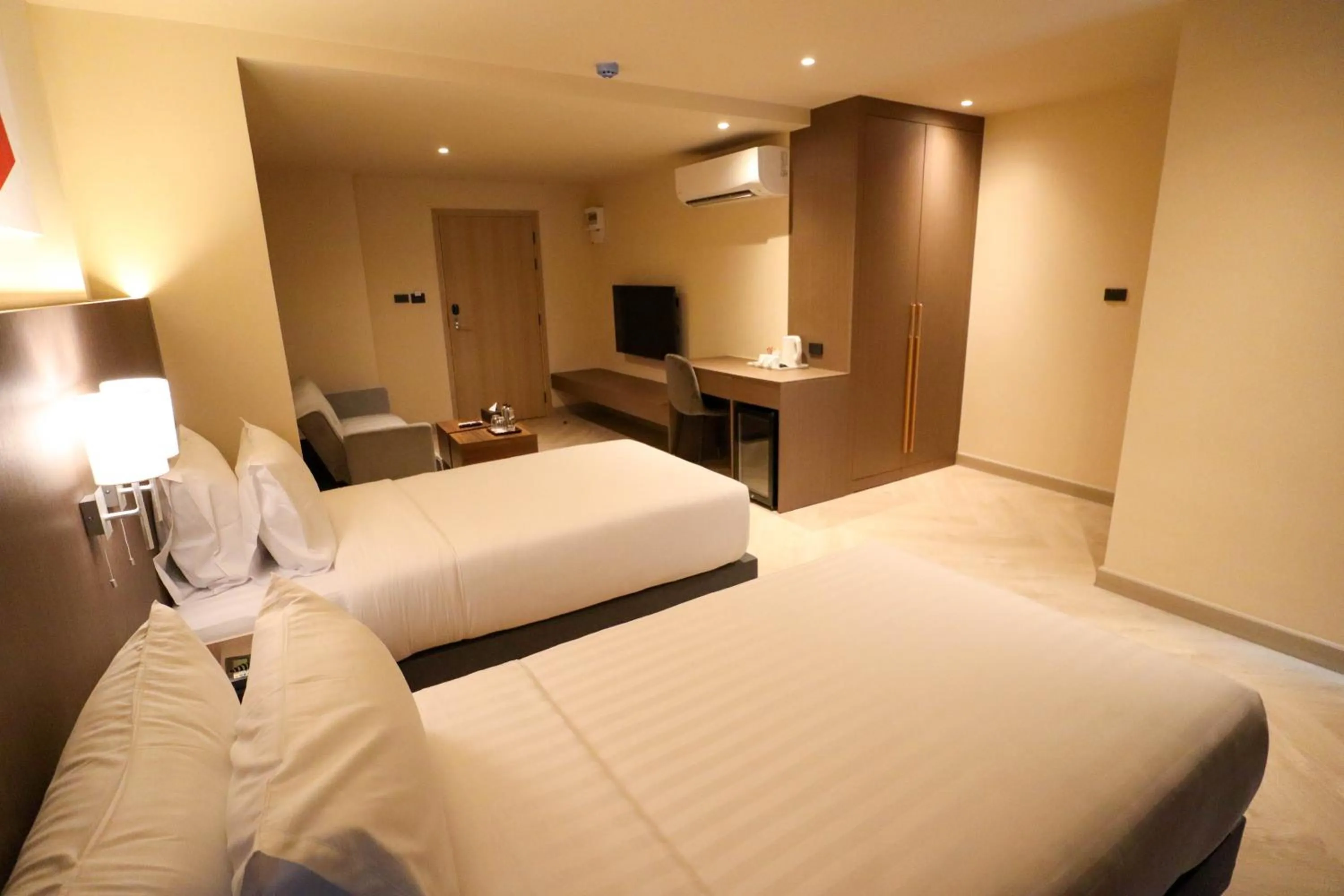 Bed in The One Cozy Living