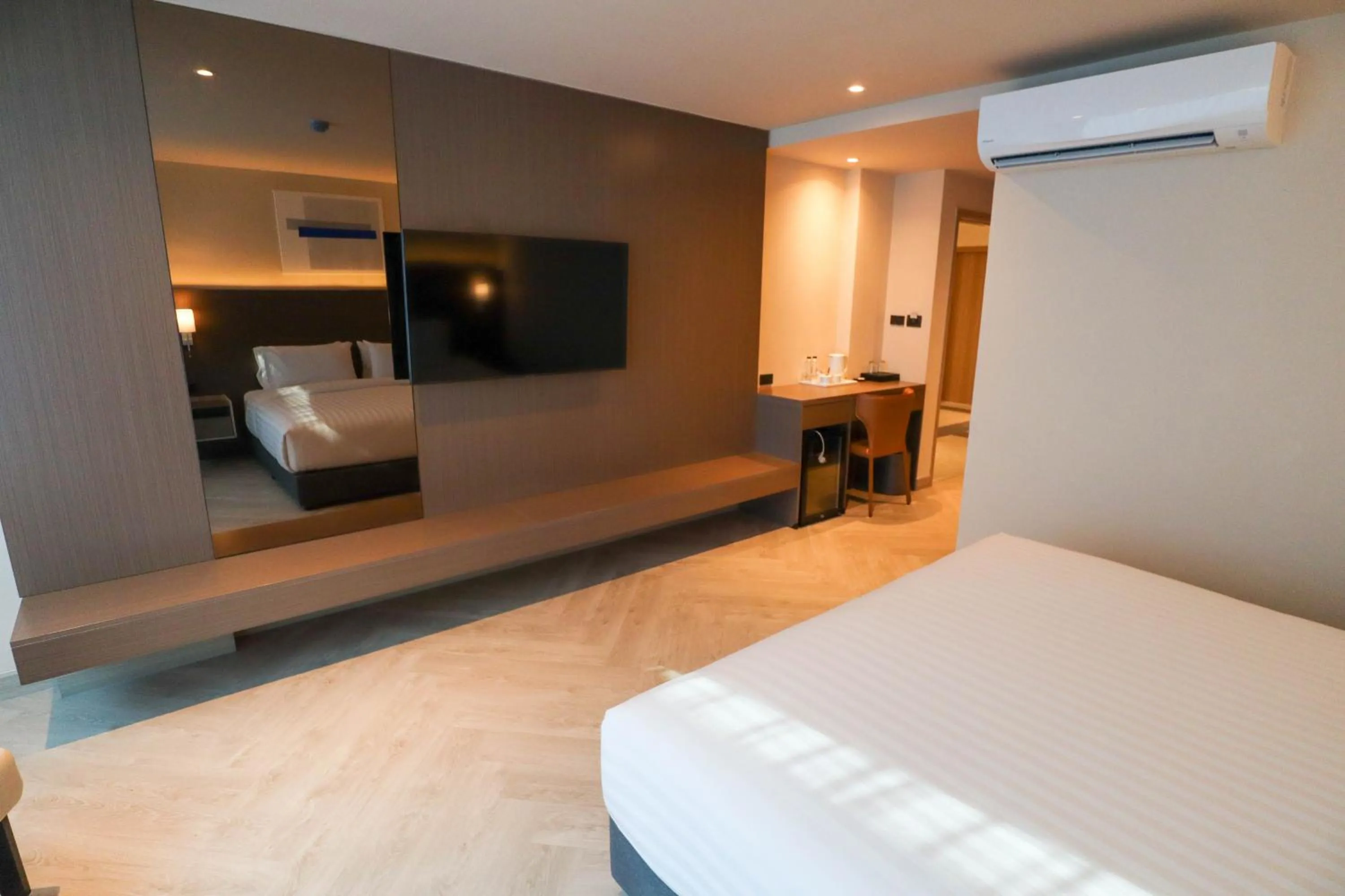 Bedroom, Bed in The One Cozy Living