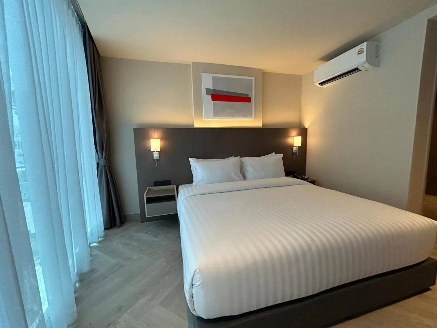 Bed in The One Cozy Living