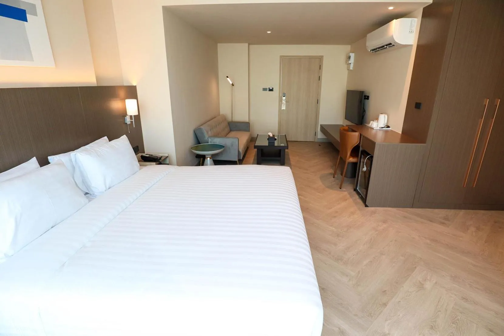 Bed in The One Cozy Living