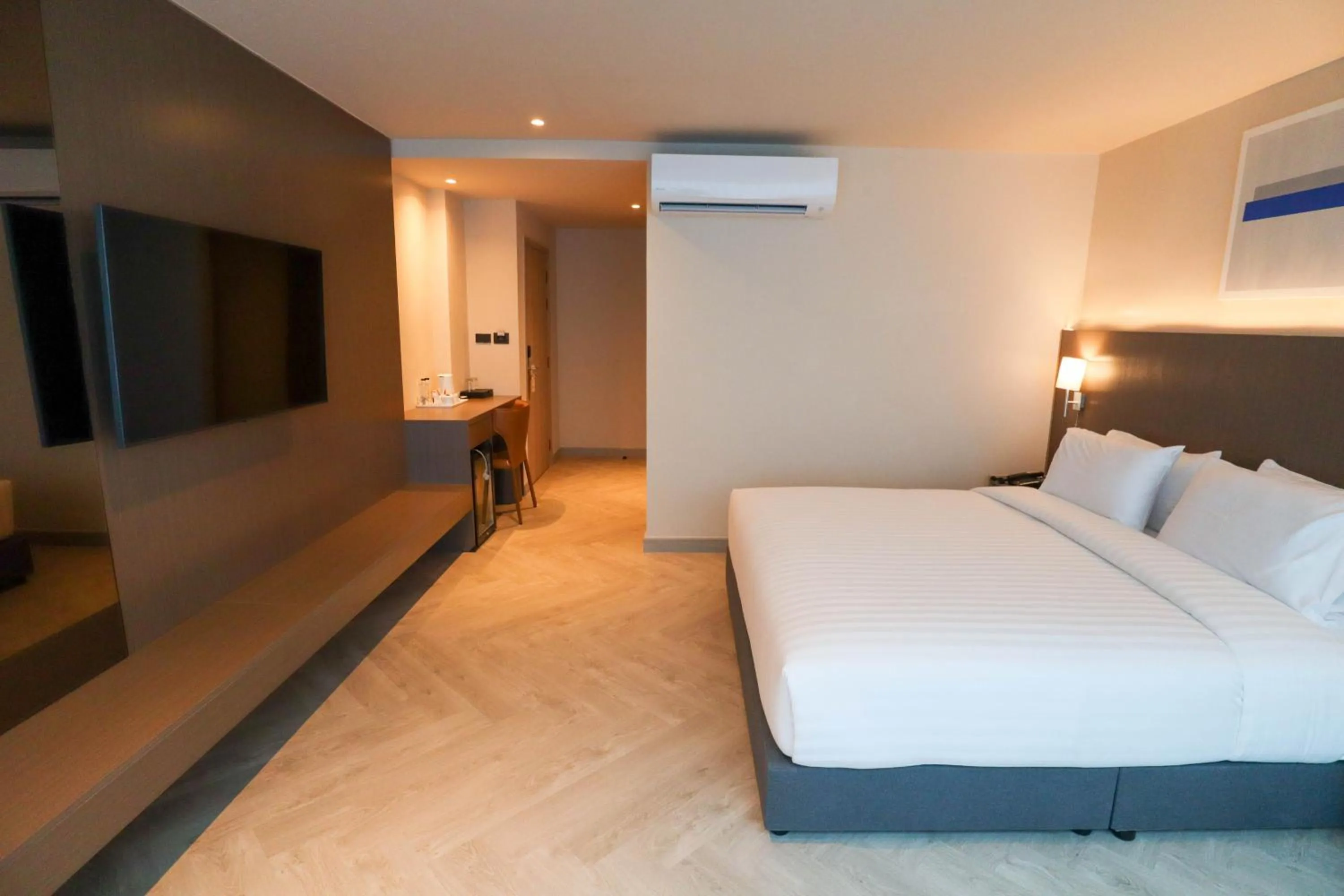 Bedroom, Bed in The One Cozy Living