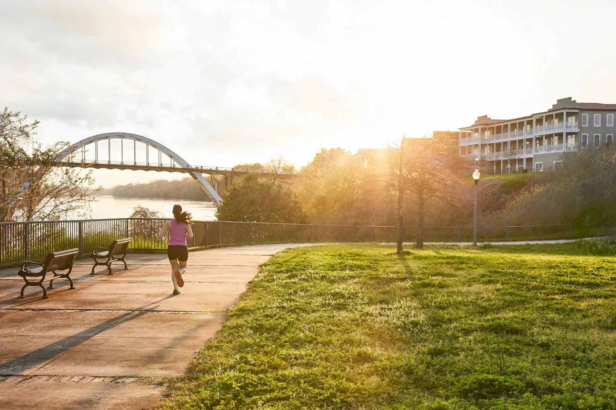 Natural landscape in St James Hotel Selma