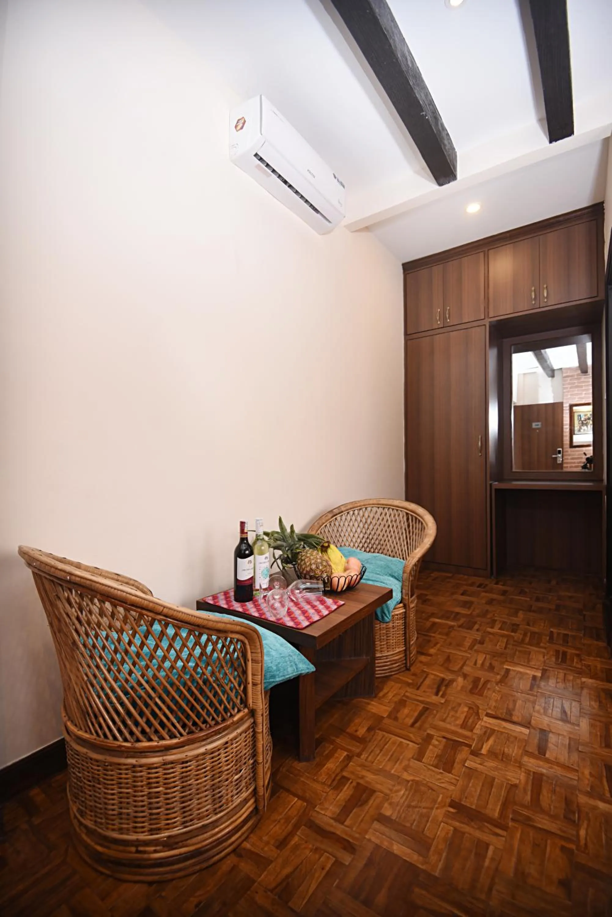 Seating area in Skye Inn Kathmandu