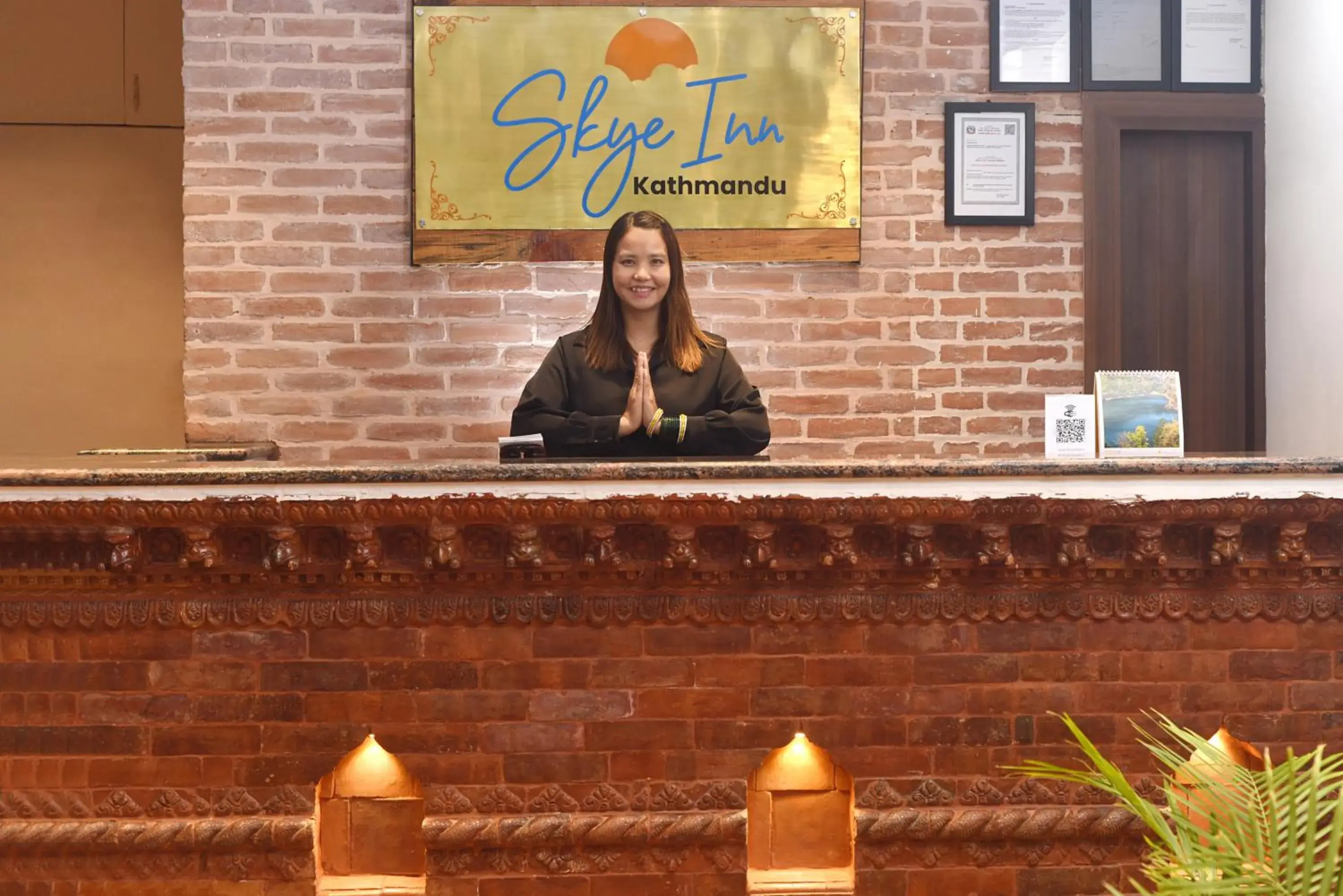 Lobby or reception in Skye Inn Kathmandu Lobby or reception in Skye Inn Kathmandu