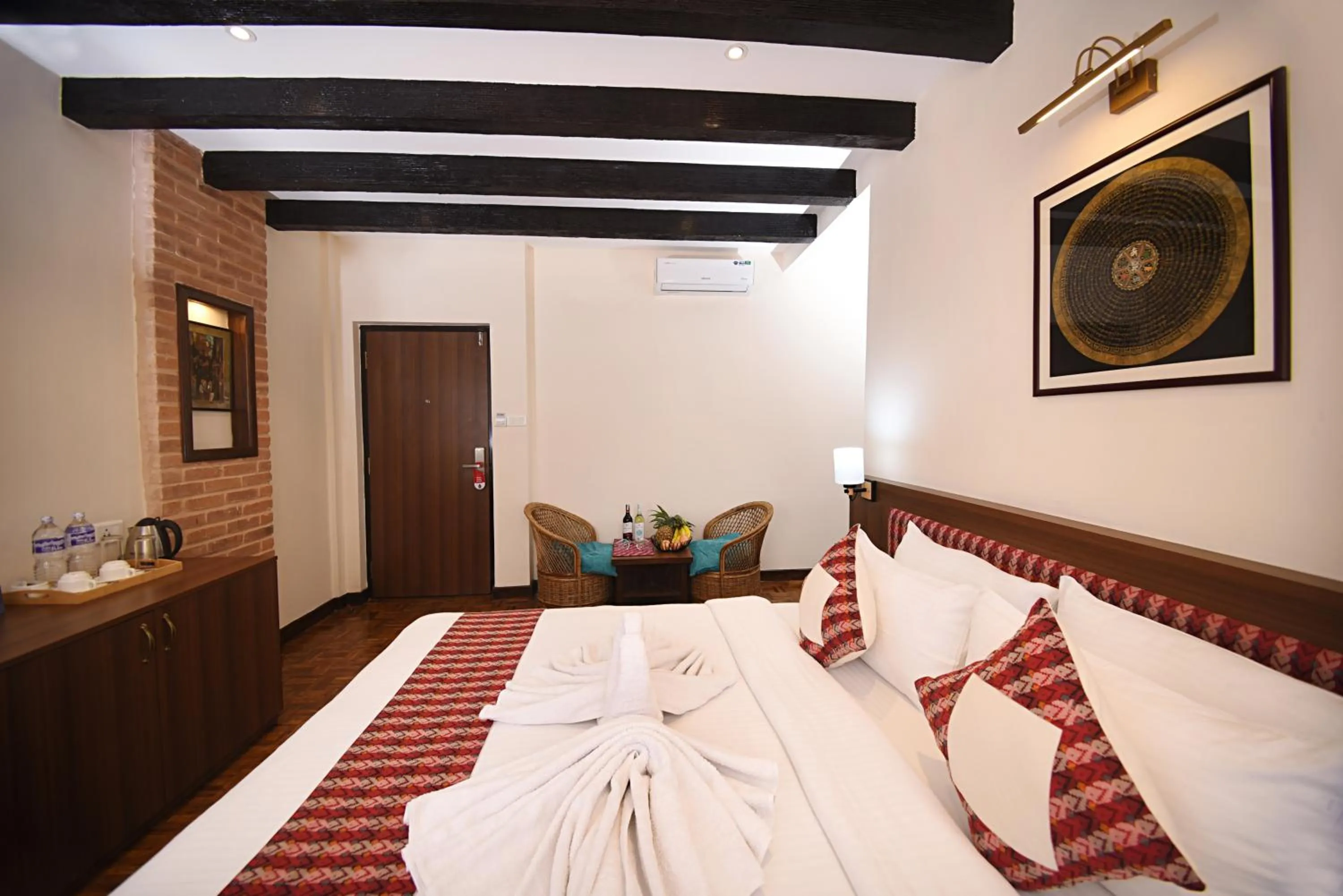 Bedroom, Bed in Skye Inn Kathmandu