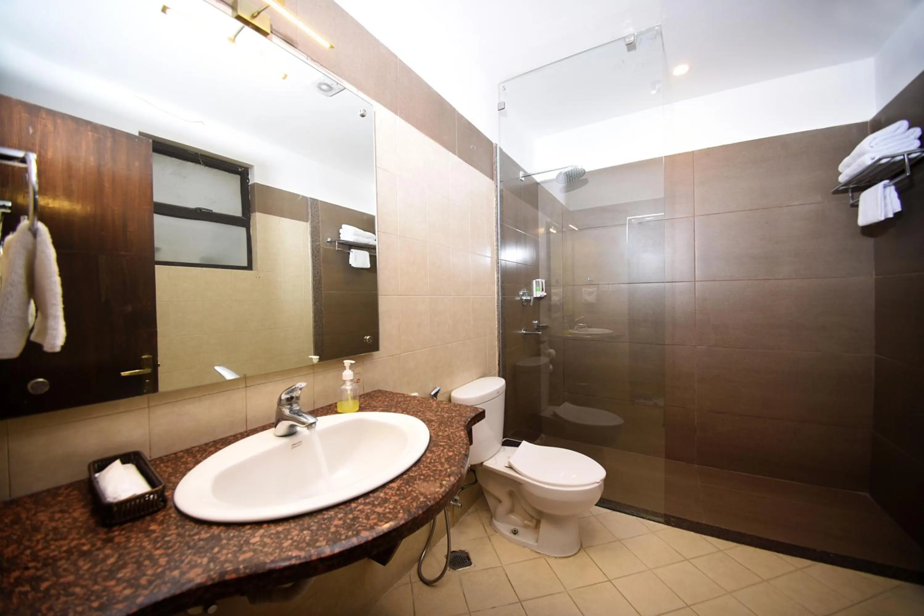 Bathroom in Skye Inn Kathmandu